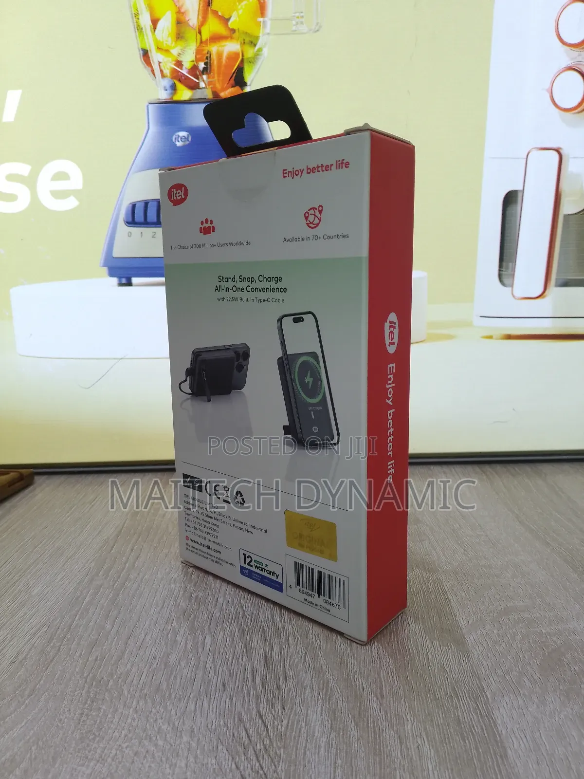 Powereasy Magsnap 10c 10000mah Magnetic Wireless Power Bank