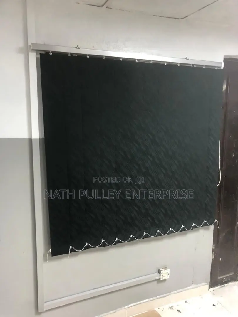 Deep Grey Vertical Blinds