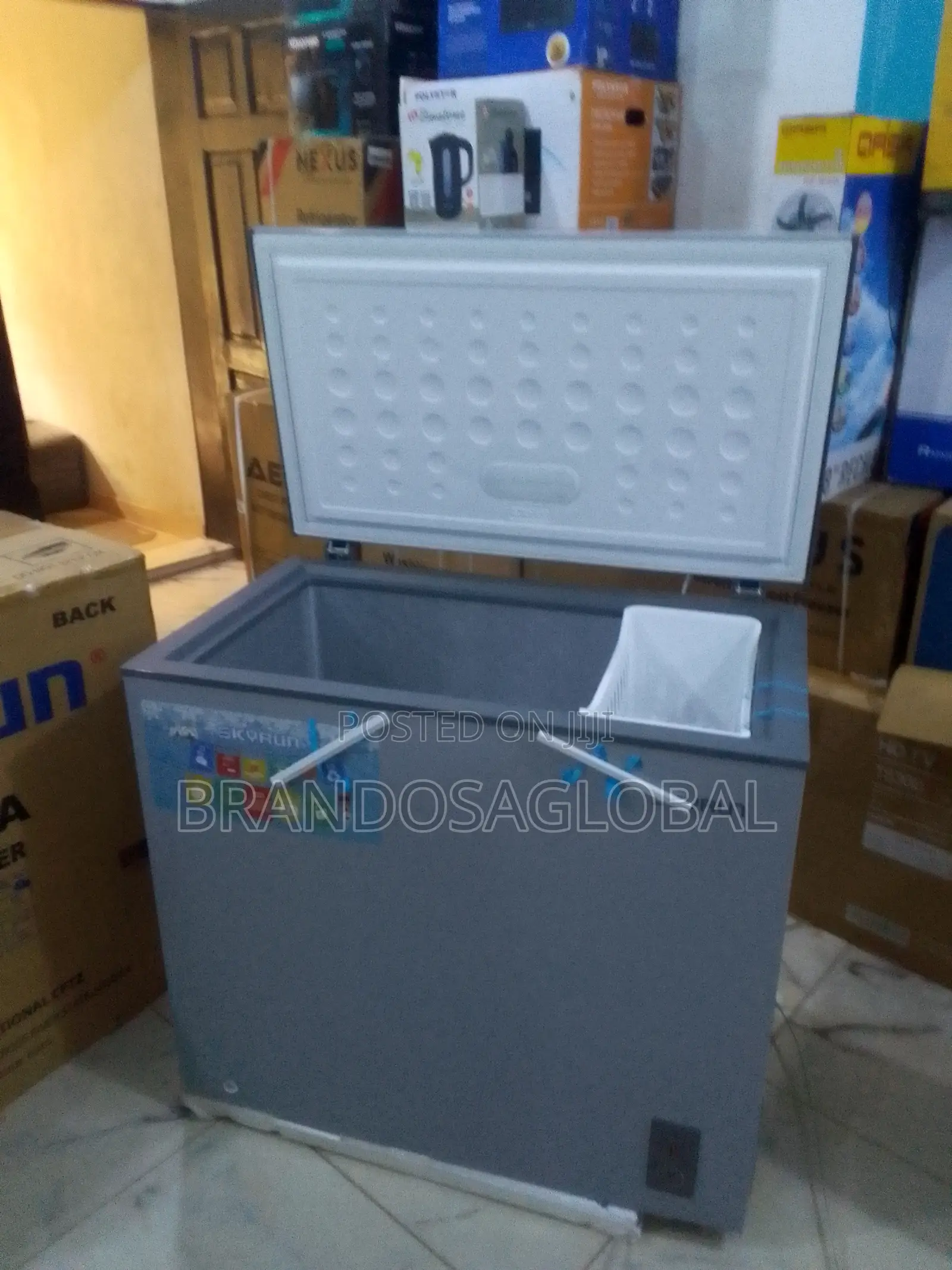 Skyrun 200l Chest Freezer Bd-200a – Smooth Operation, Quiet