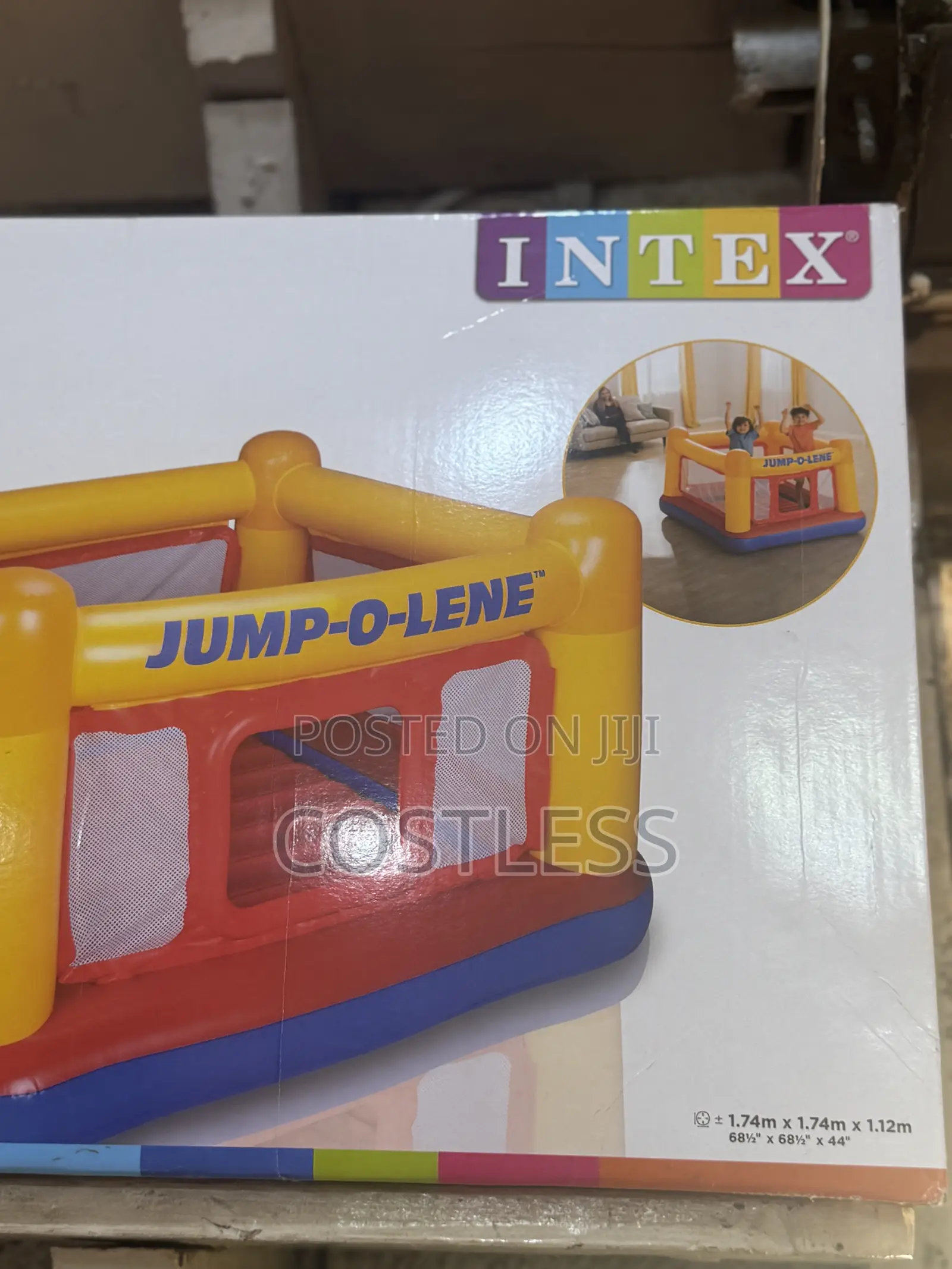 Intex Jump-o-lene Inflatable Bouncy Castle