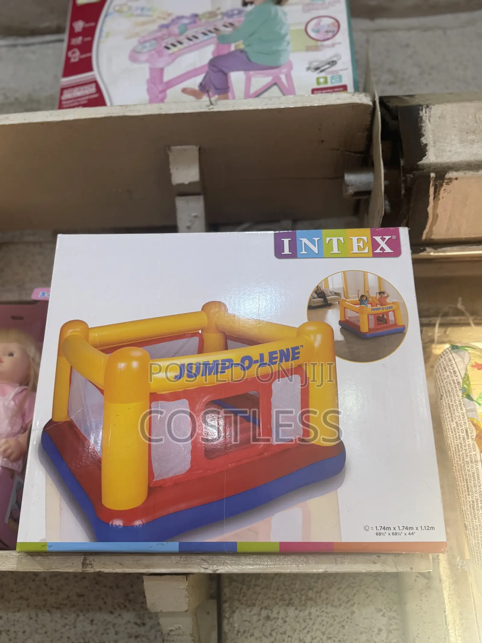 Intex Jump-o-lene Inflatable Bouncy Castle