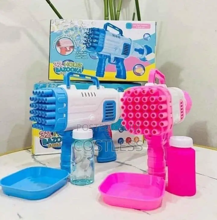 25 Hole Fun Bubble Gun