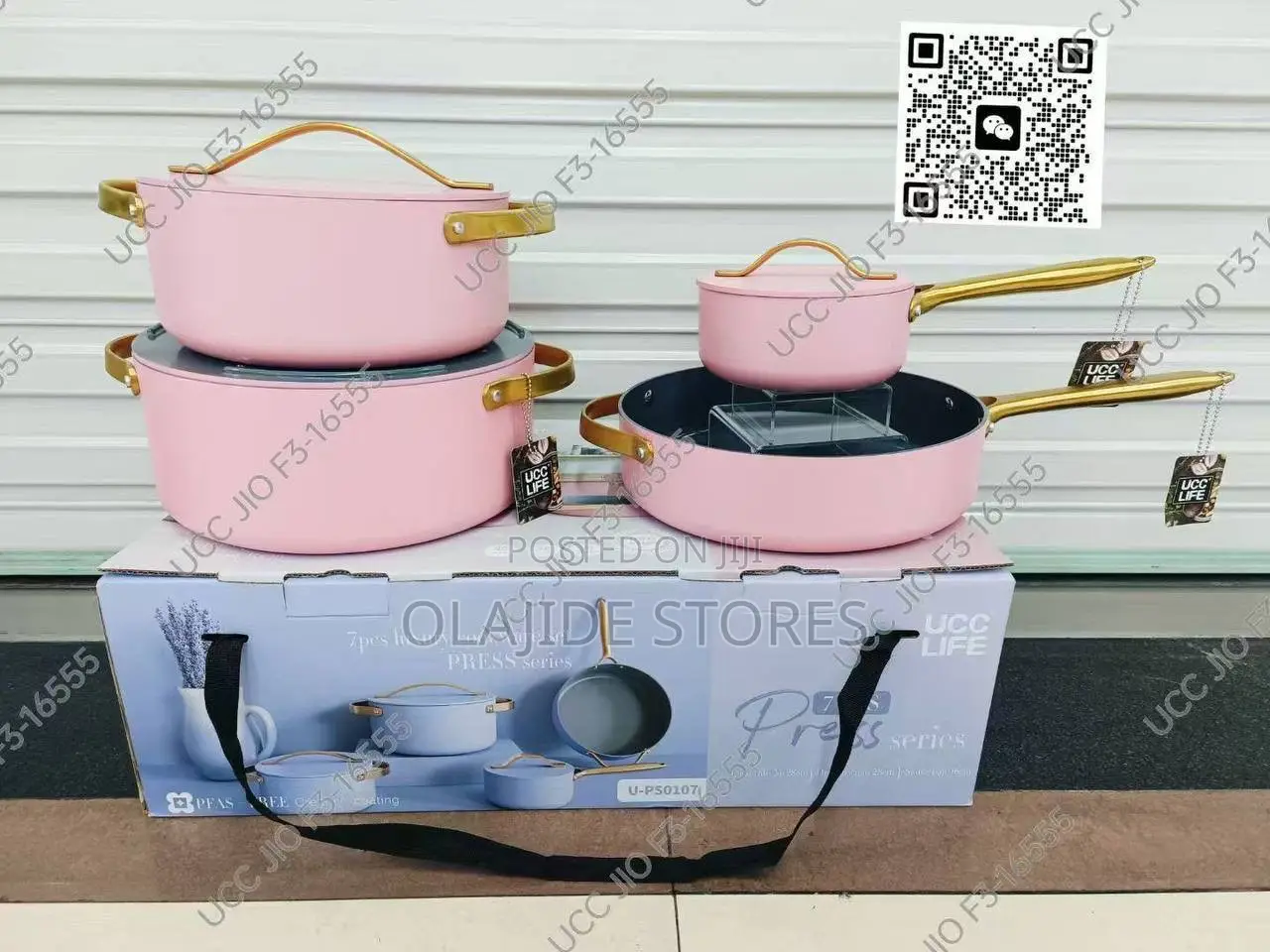 7pcs Luxury Cookware Set