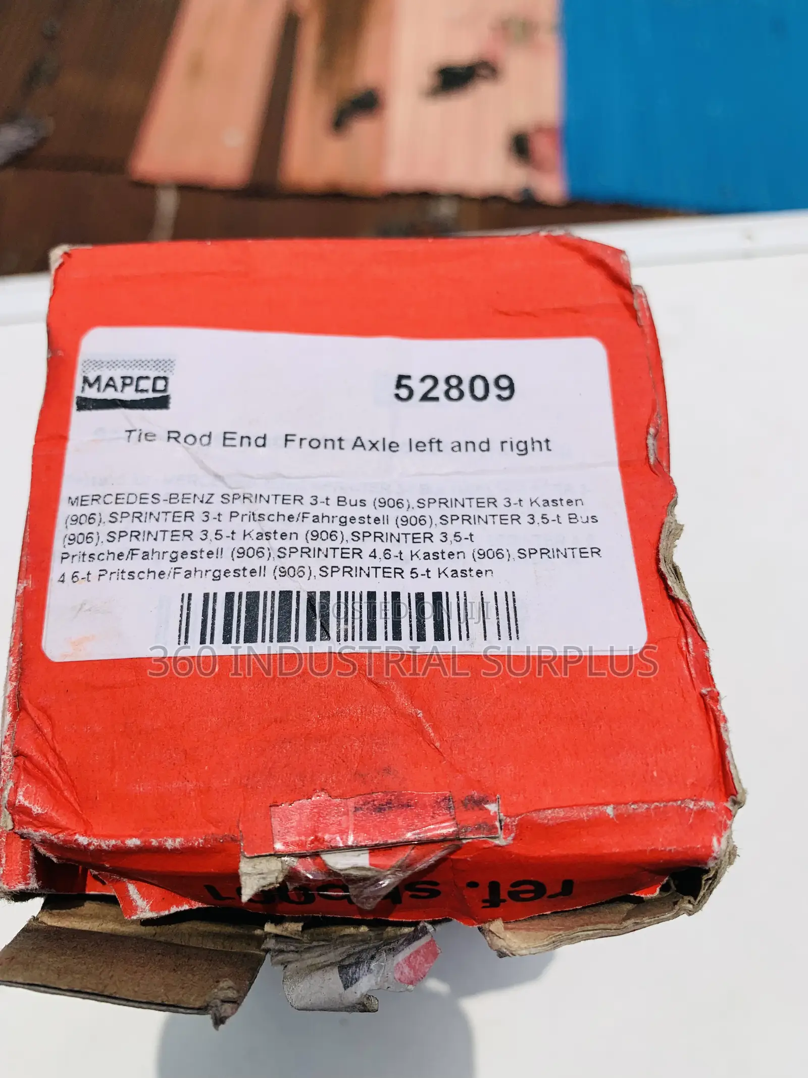 Genuine Mapco 52809 Track Rod End