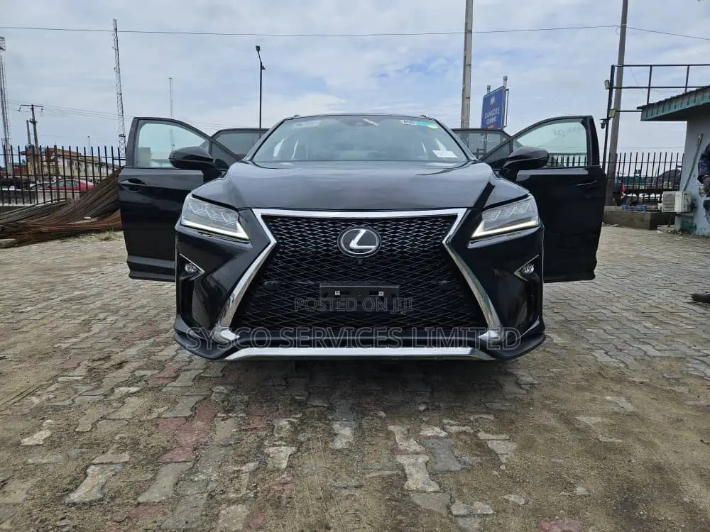 Lexus RX 350 F Sport FWD 2017 Black