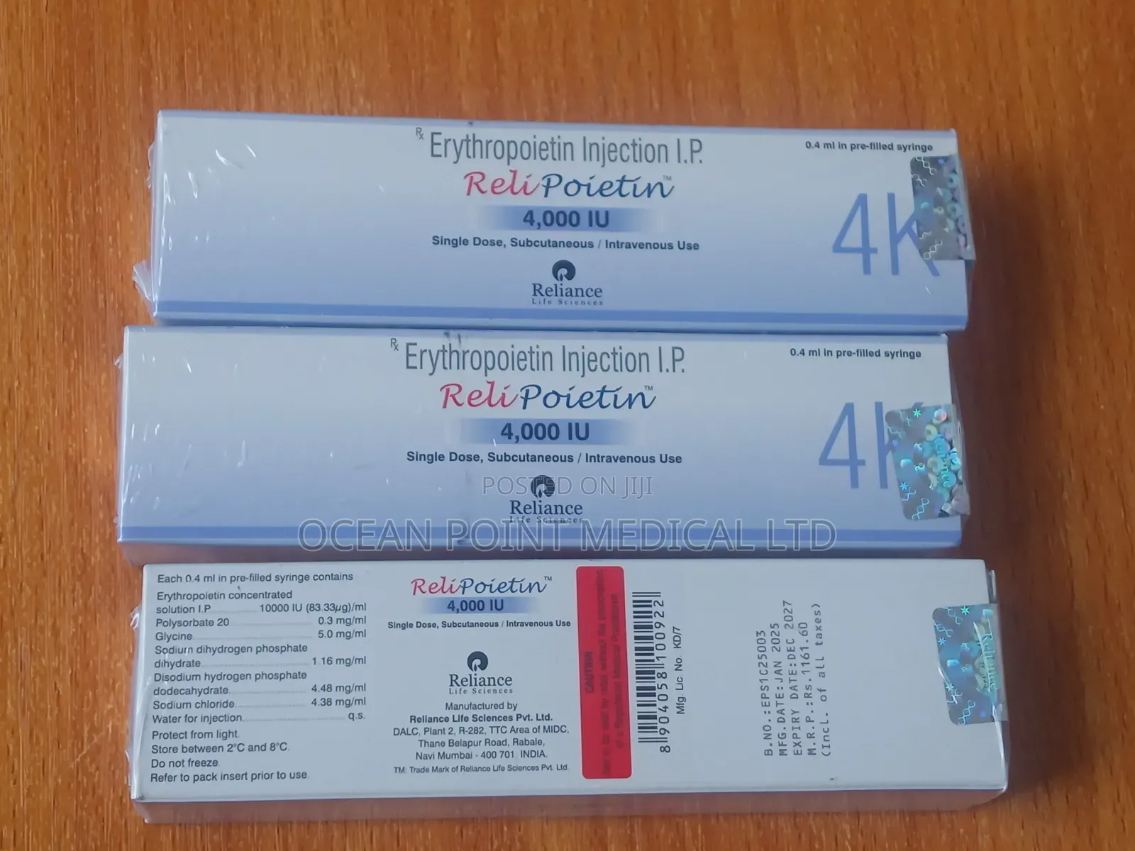 Erythropoietin Injection