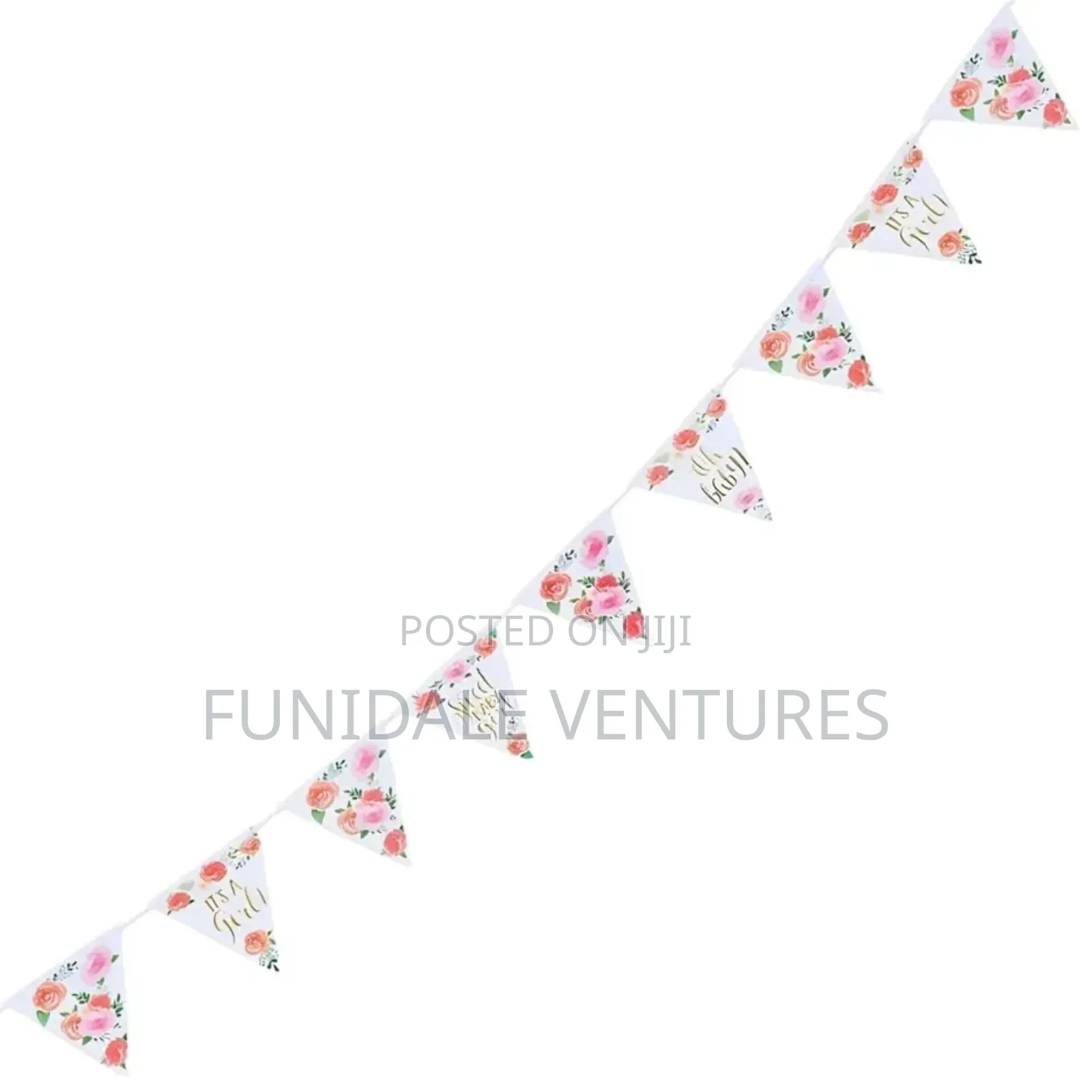 Floral Sweet Baby Banner