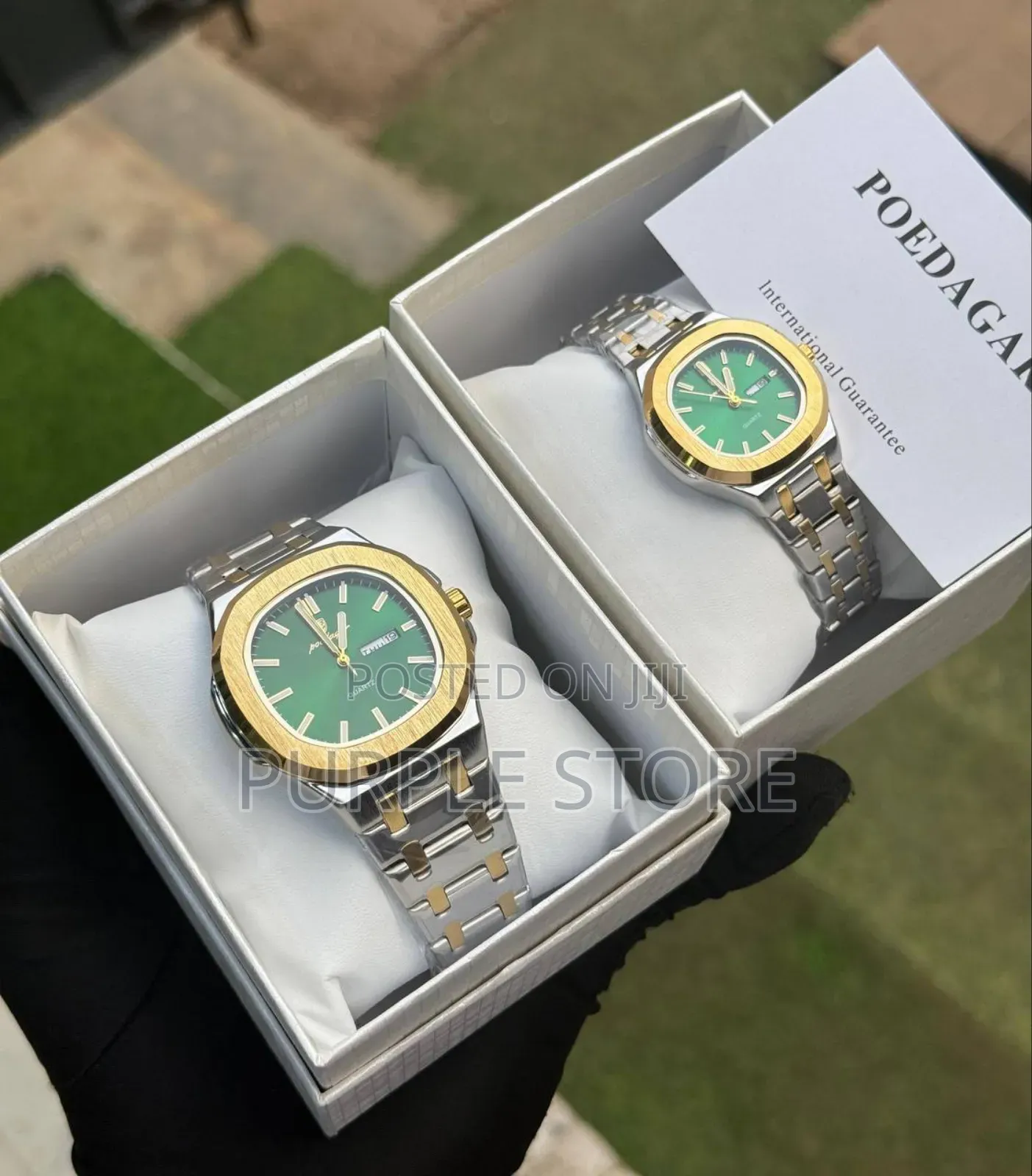 Poedagar Male and Female Steel Watch (Price Is for Each)