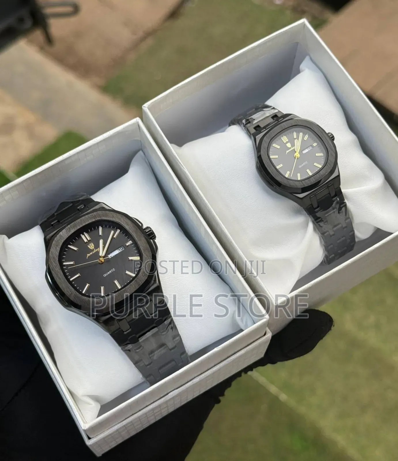 Poedagar Male and Female Steel Watch (Price Is for Each)