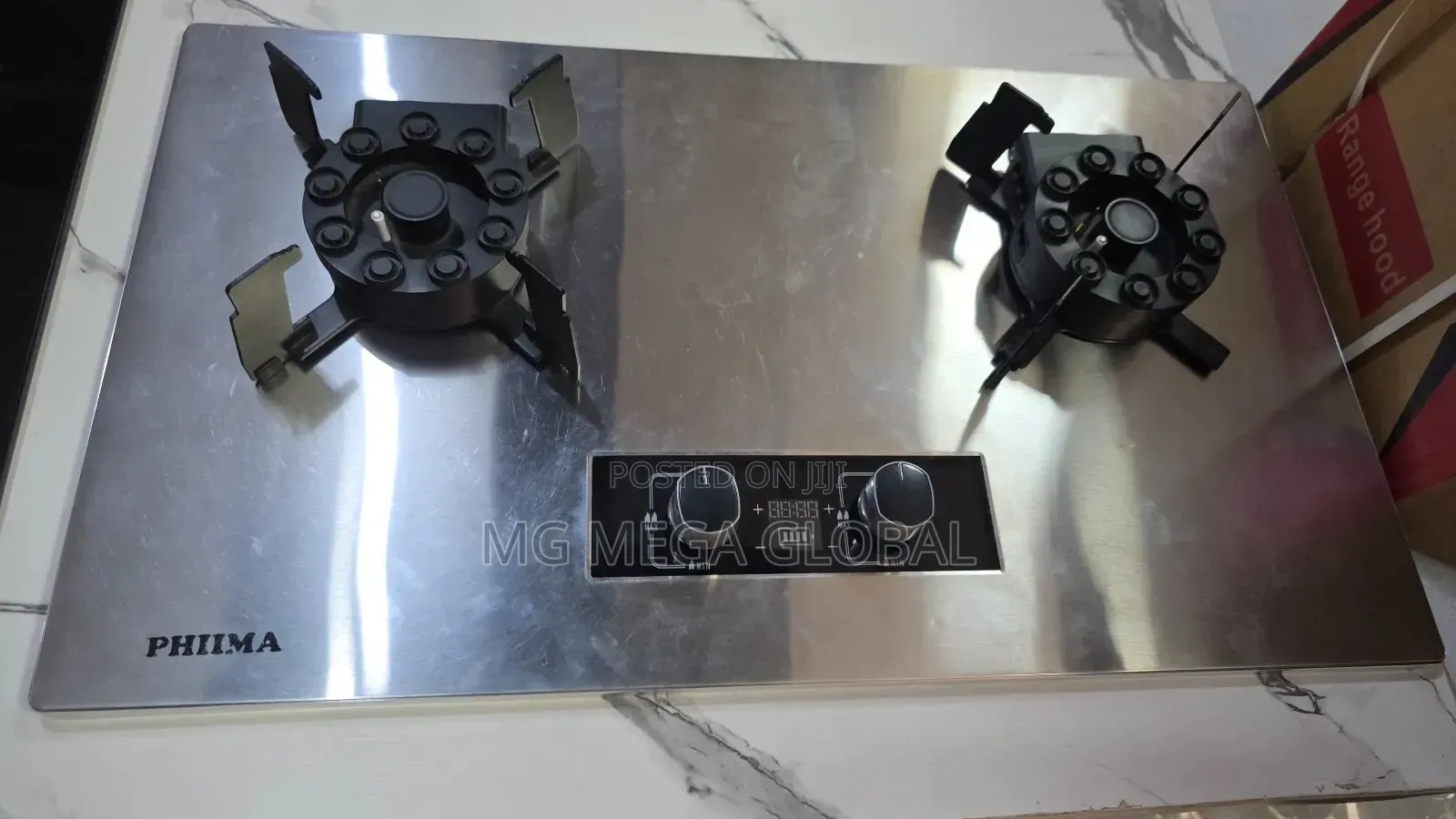 Phima Flip Up 2 Burners Cabinet Gas
