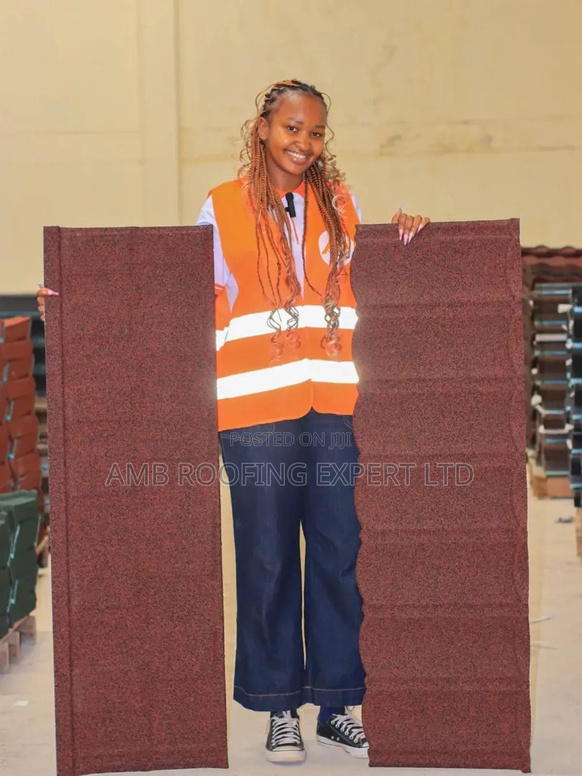 Roofingtiles Stone Coated Roofing 0.55 Thickness 50 Years Guarantee