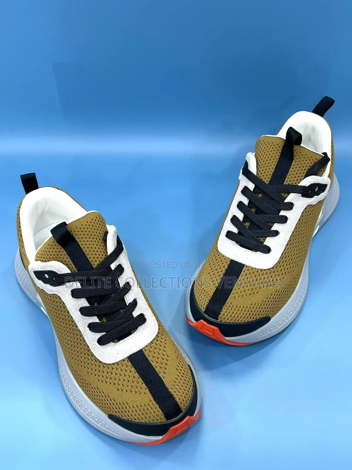 Original Hermes Day Knitted Sneakers
