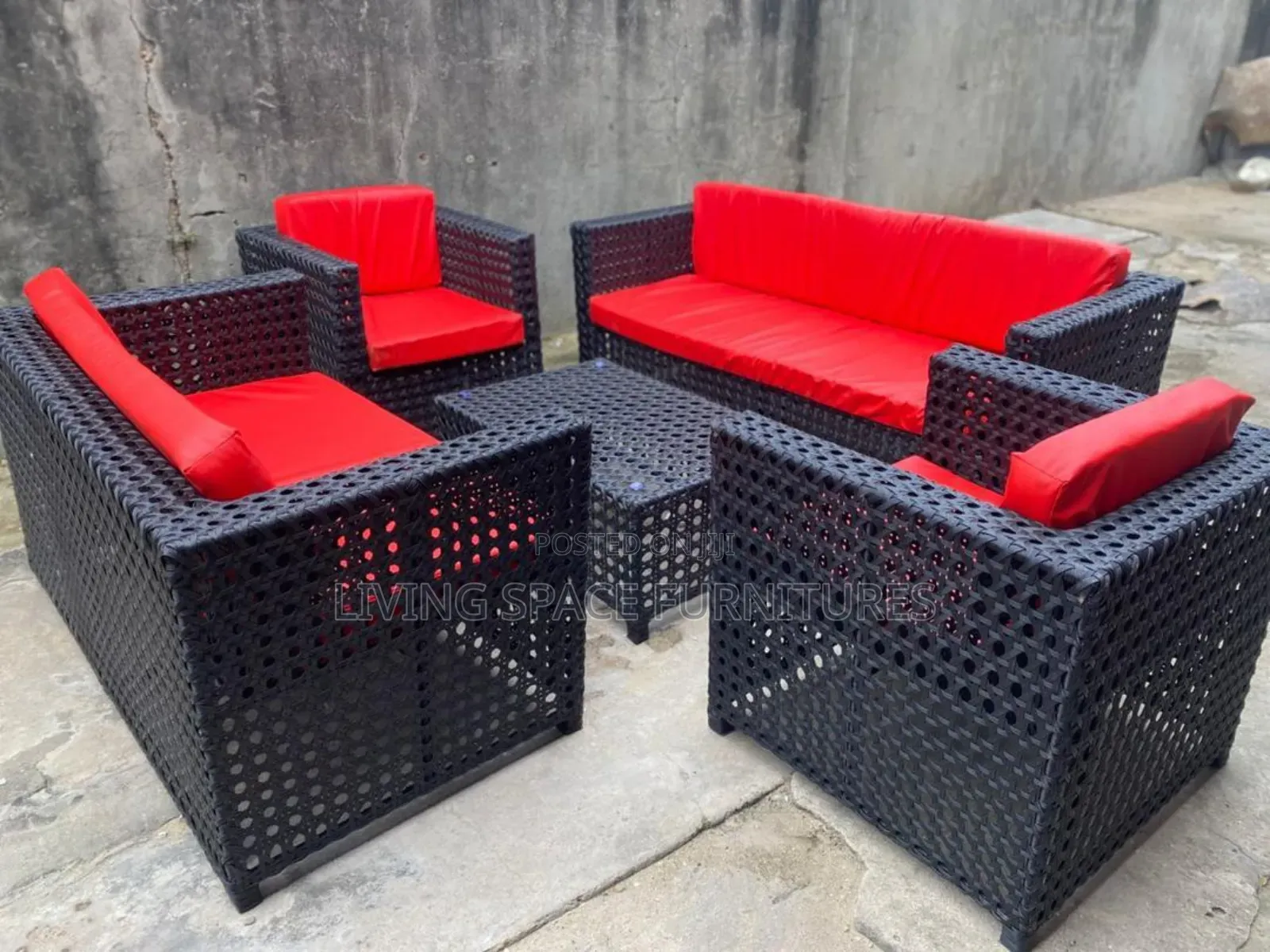Outdoor Chairs by 7 Seater With Center Table