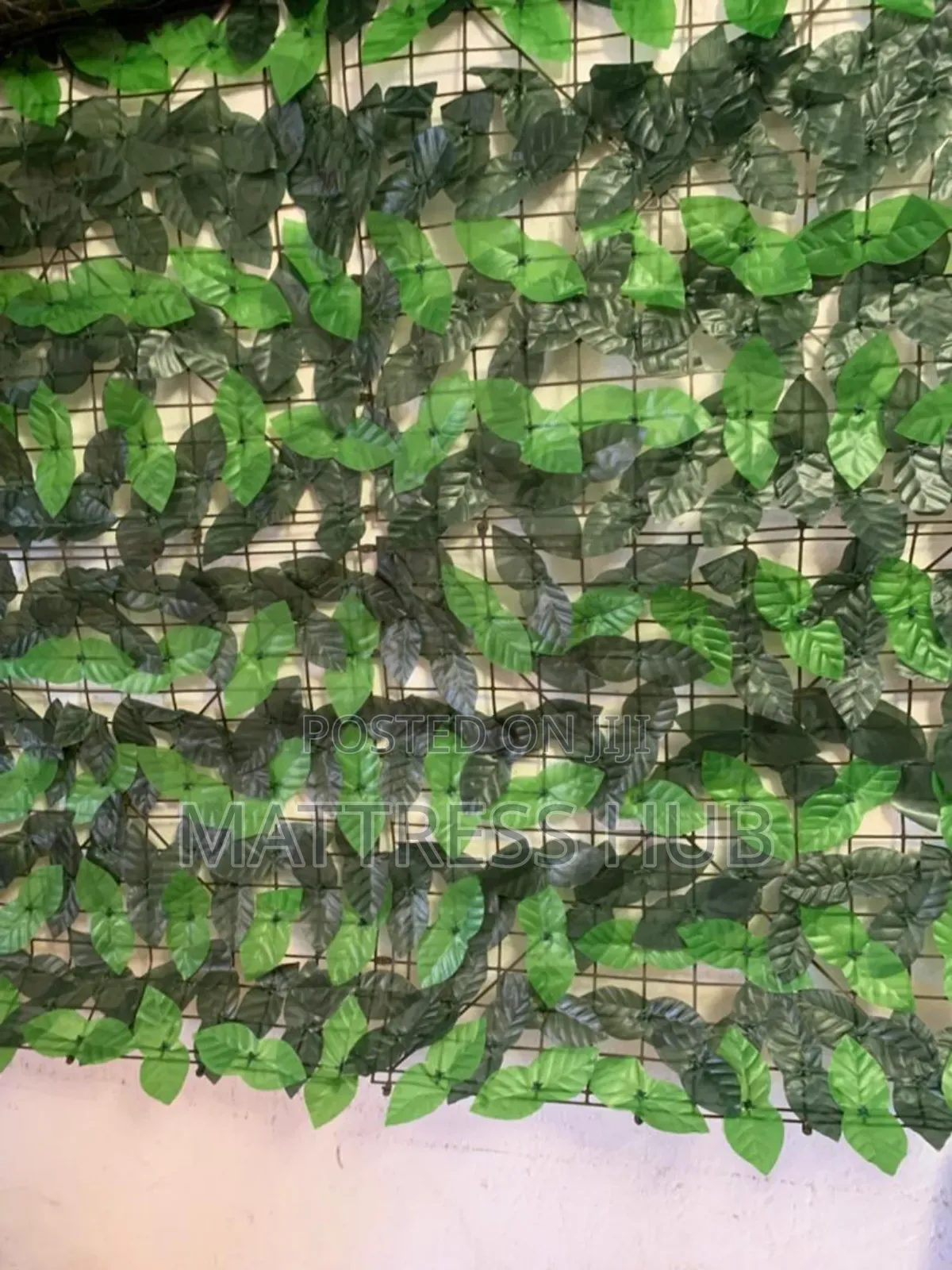 Classical Artificial Flower Fence Mat