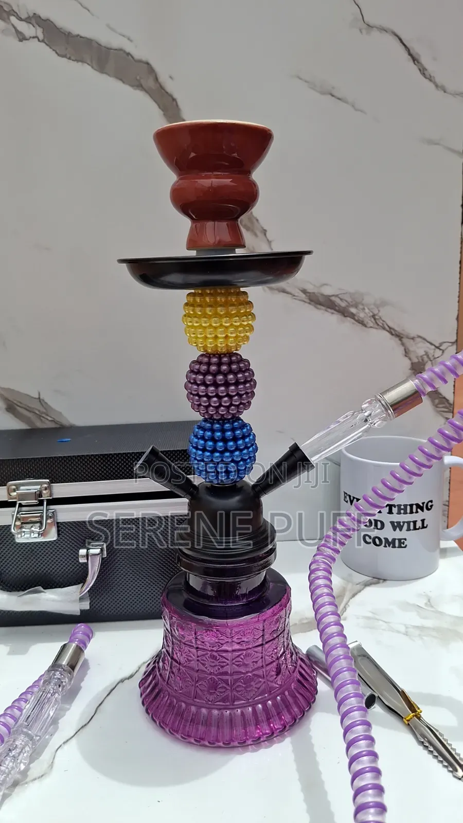  Premium Shisha Pot – Smooth Sessions, Stylish Design