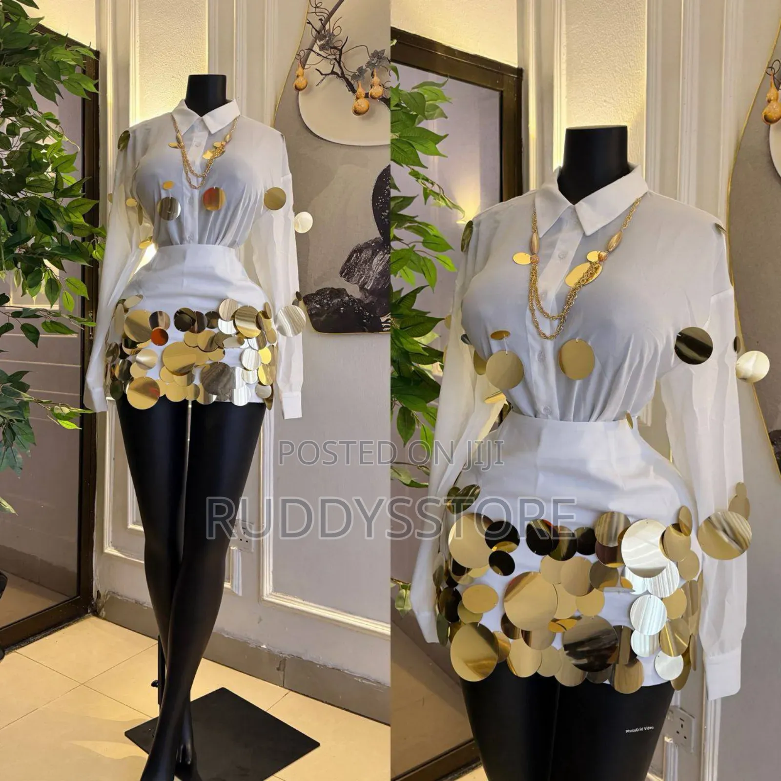 Ruddy Store Two Piece Set | Short Skirt Shirt for Women