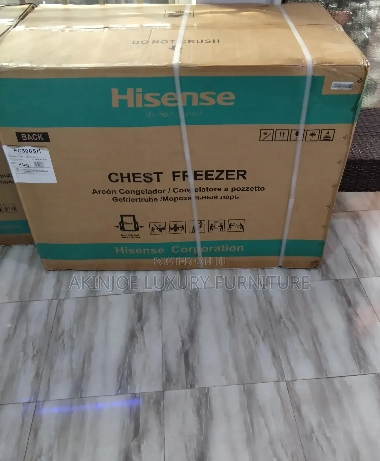 Hisense Chest Freezer Fc 390sh