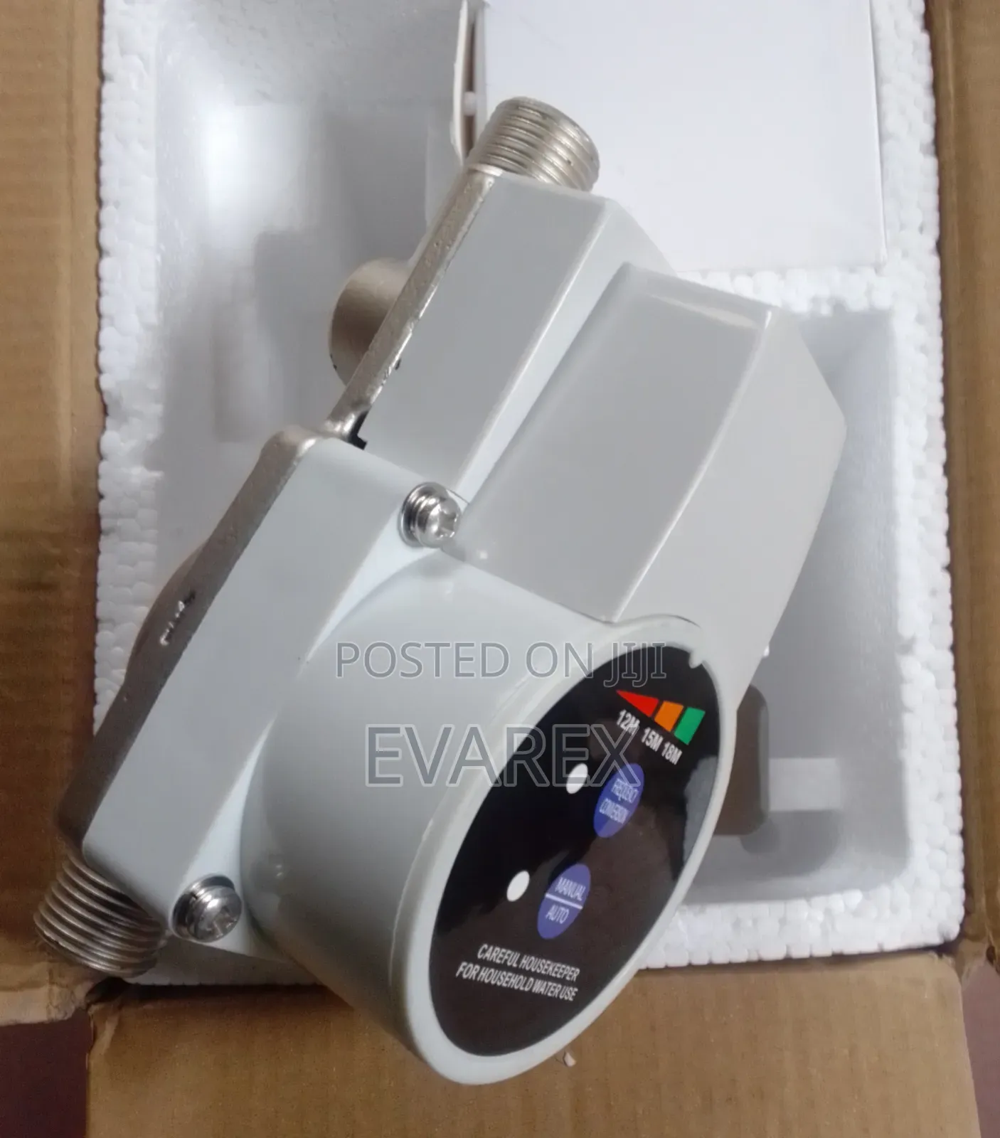 Solar/Electric Water Pressure Booster Pump Ac/Dc
