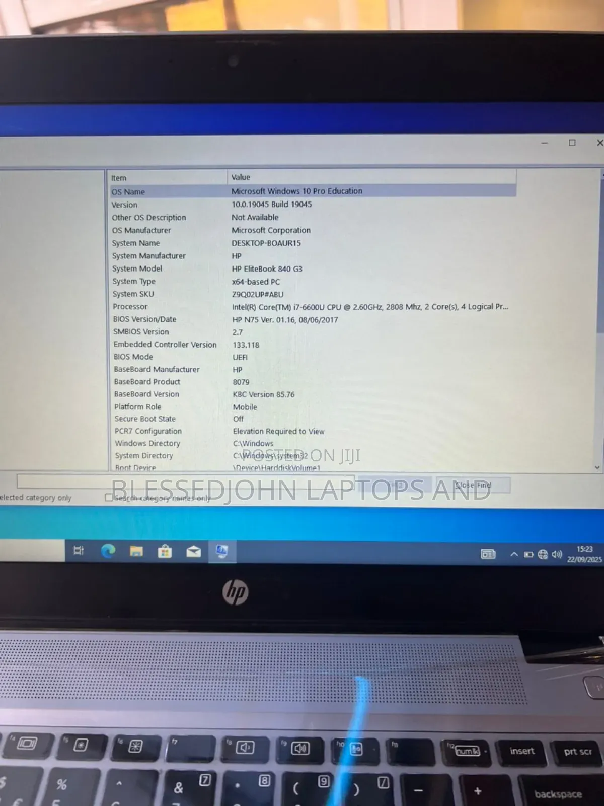 Laptop HP EliteBook 840 G3 8GB Intel Core I7 HDD 500GB