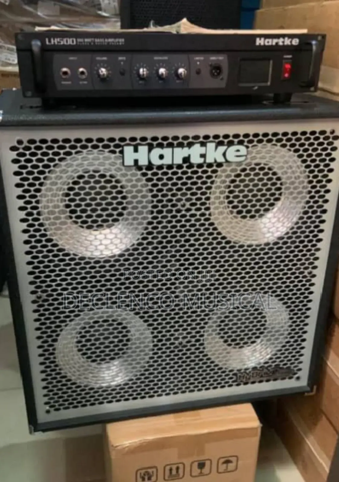 Professional Hartke 410xl Combo With 500watts Bass Amplifier Machine