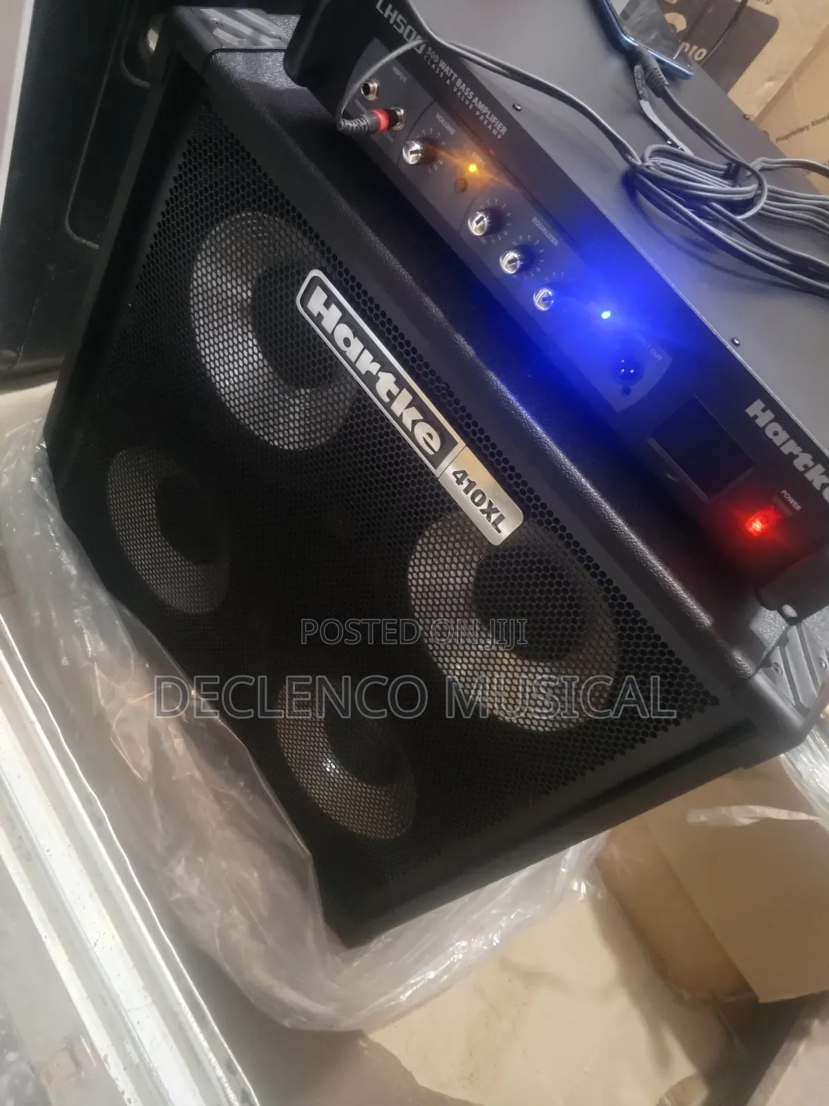 Professional Hartke 410xl Combo With 500watts Bass Amplifier Machine