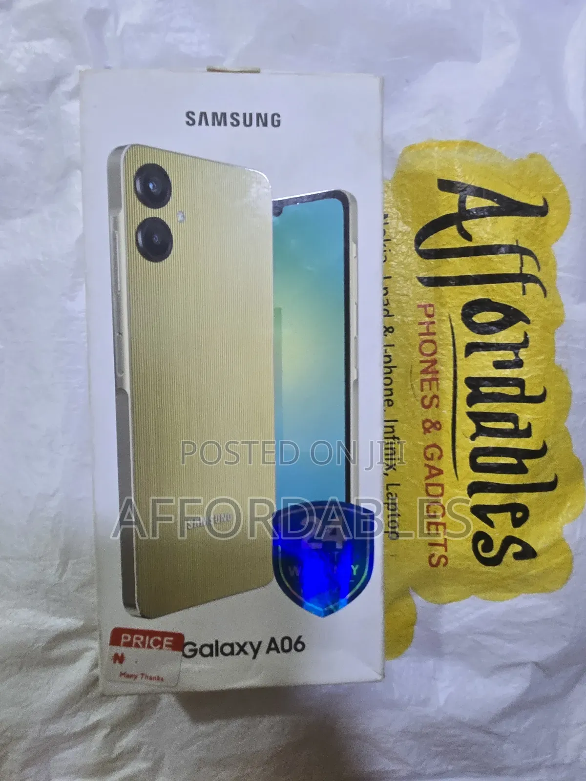 New Samsung Galaxy A06 128 GB Gold