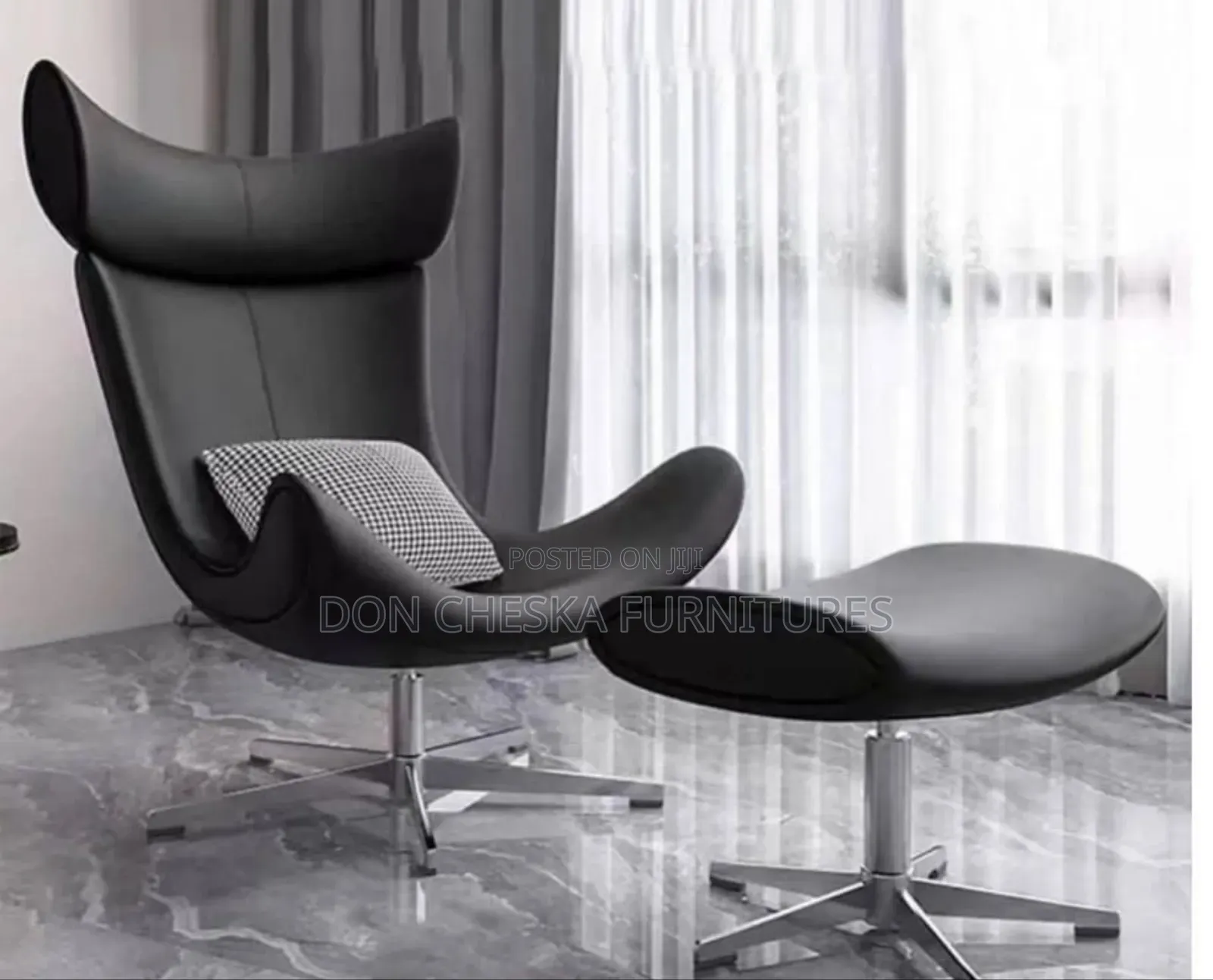 Black Accent Chair