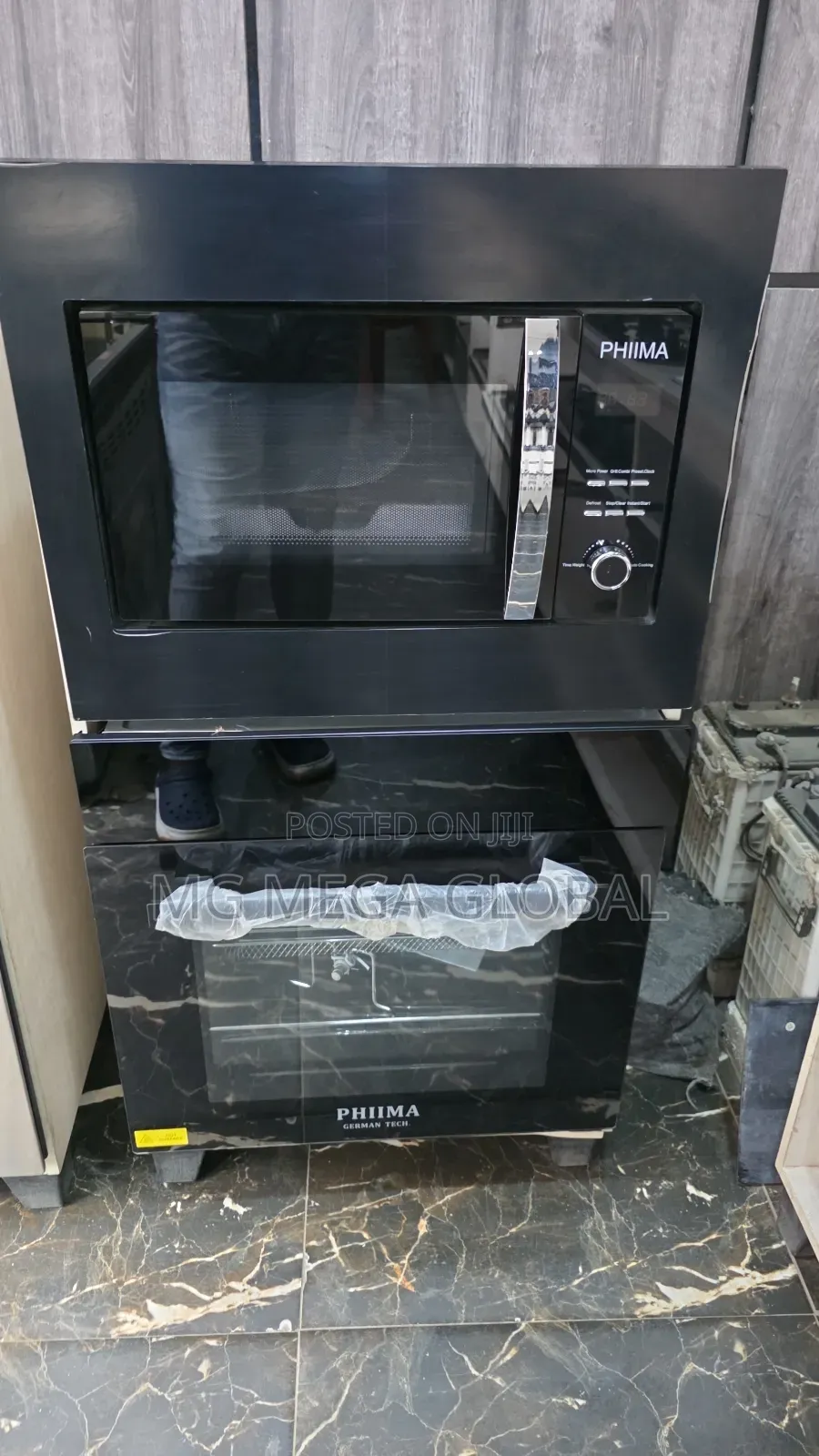 Phima Built in Digital Microwave Oven Up/Down Together