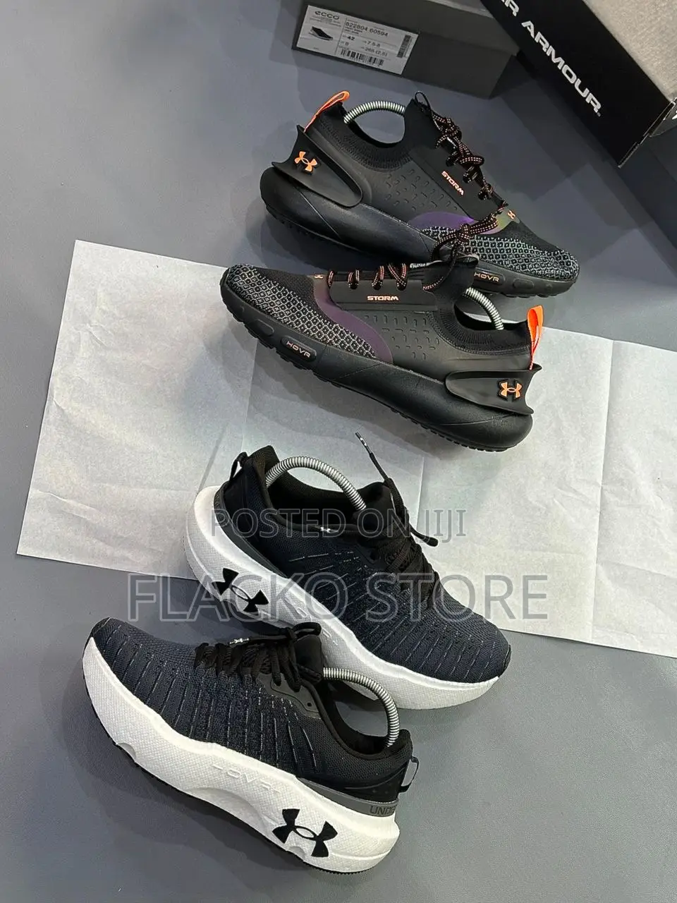 Original Adidas & Under Armour Running Sneakers