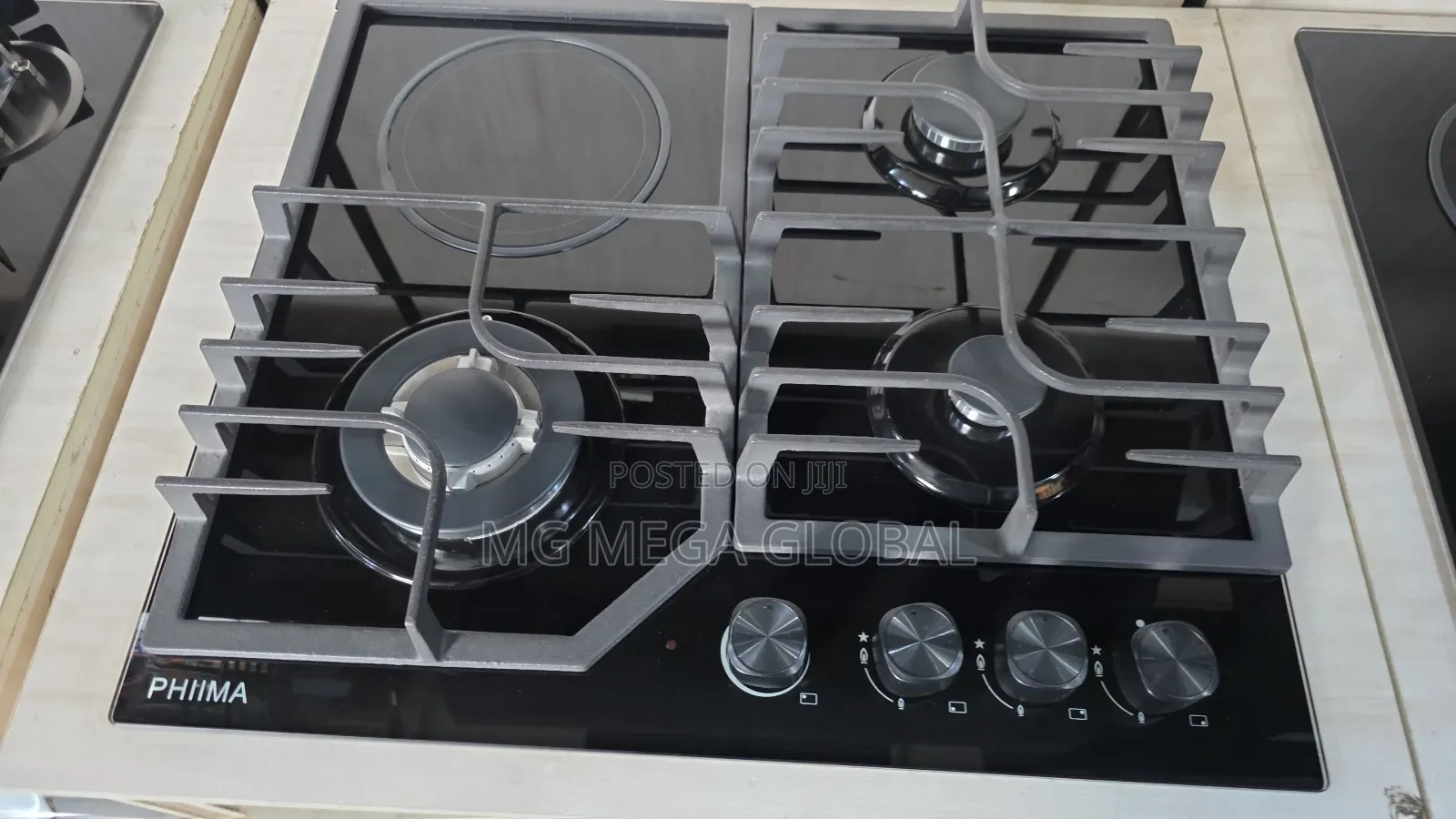 Phima Built in 3 Gas 1 Electric Cooker