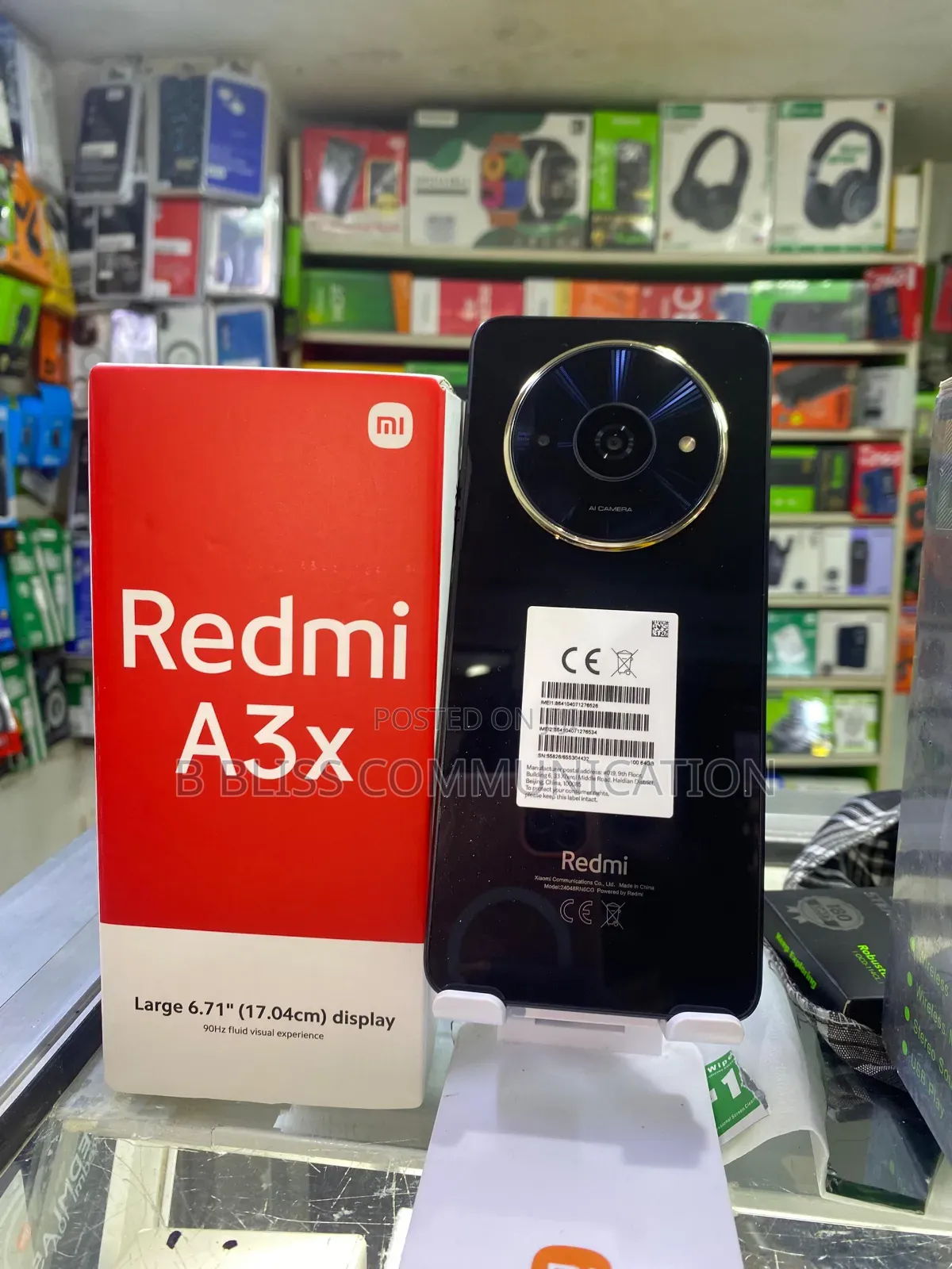 New Xiaomi Redmi A3 64 GB Black