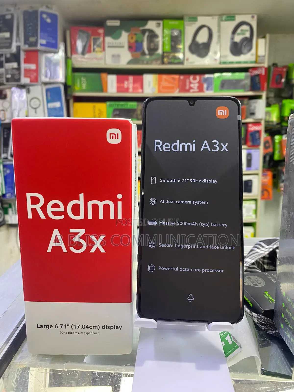 New Xiaomi Redmi A3 64 GB Black