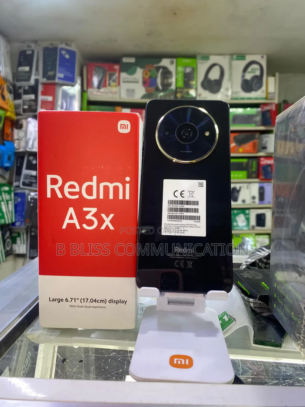 New Xiaomi Redmi A3 64 GB Black