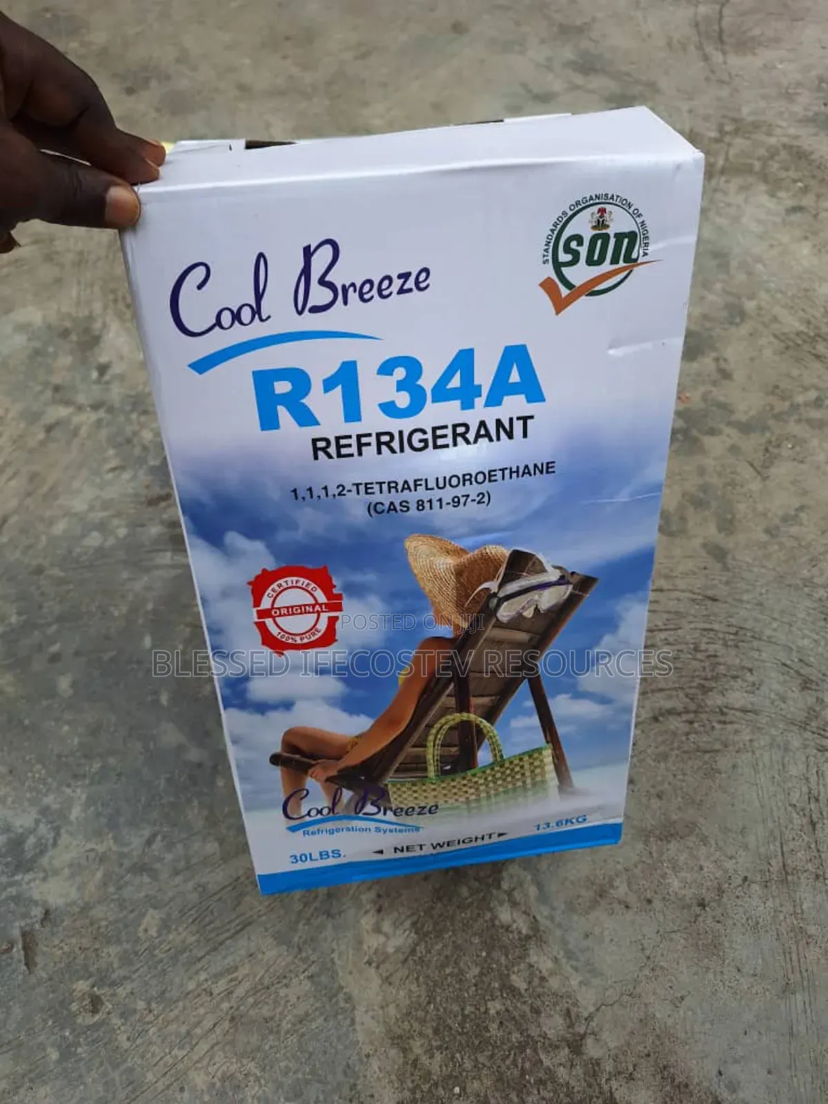 Refrigerant R134a 13.16kg 100% Pure R134