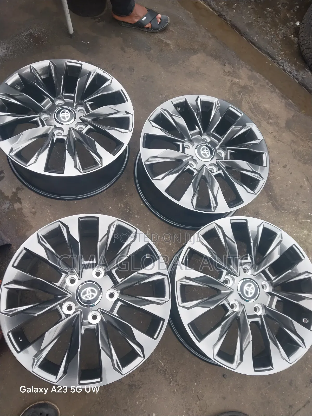 20-Inch Rim of Landcruiser Available