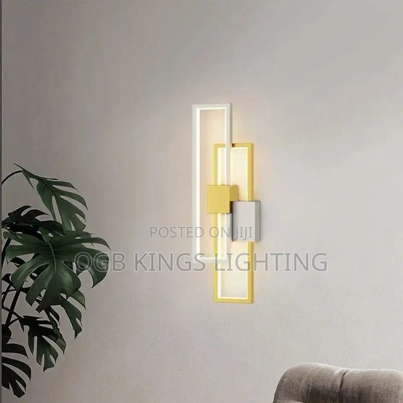 Modern Simple Long Square Bedside Wall Lamp Corridor Porch Wall Lamp