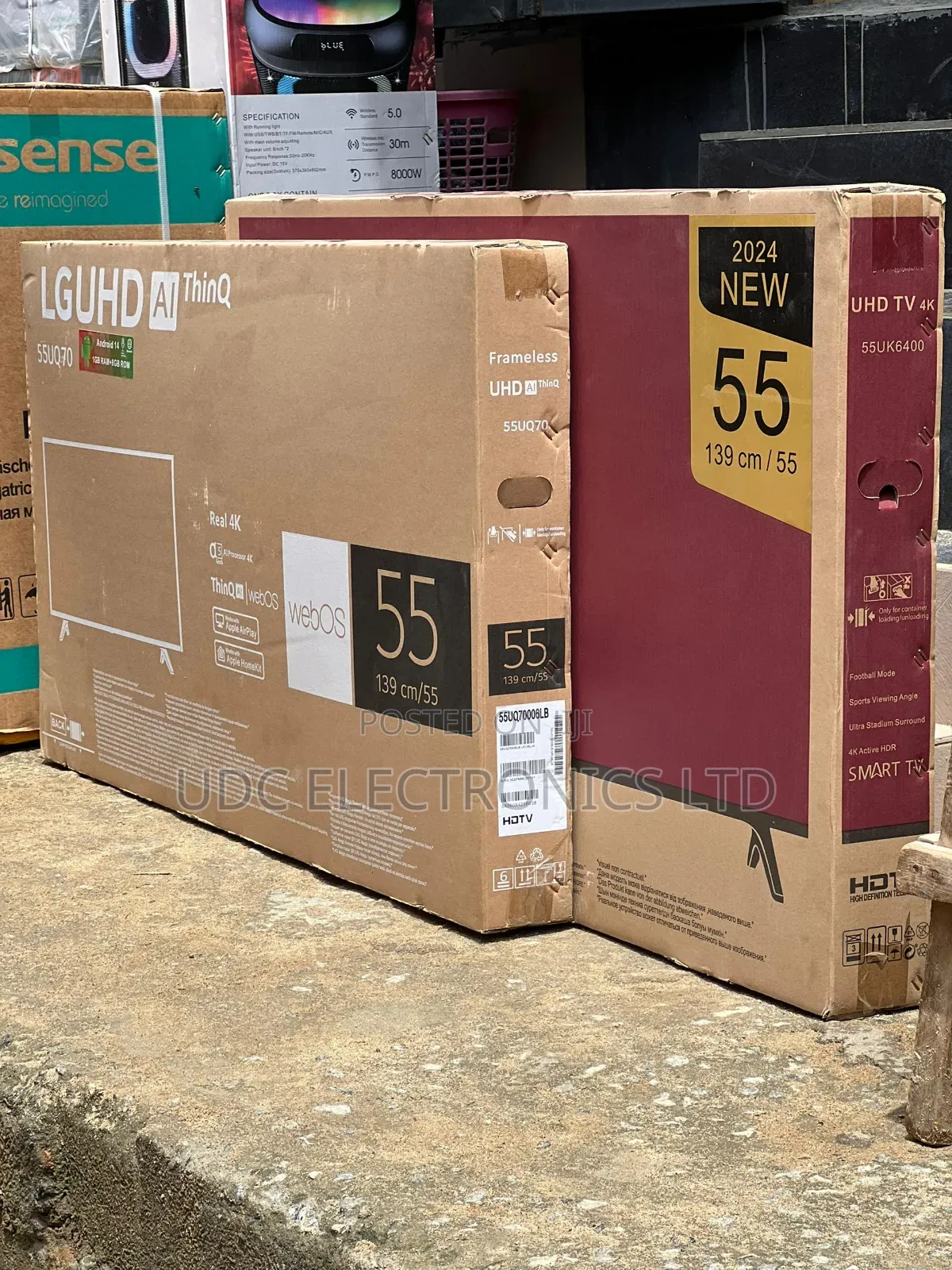 Lg 55" Inches Android Smart Television (2025)
