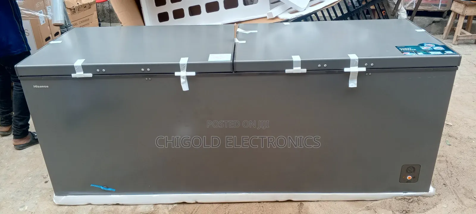 Hisense 700l Chest Freezer Original With 1year Warranty