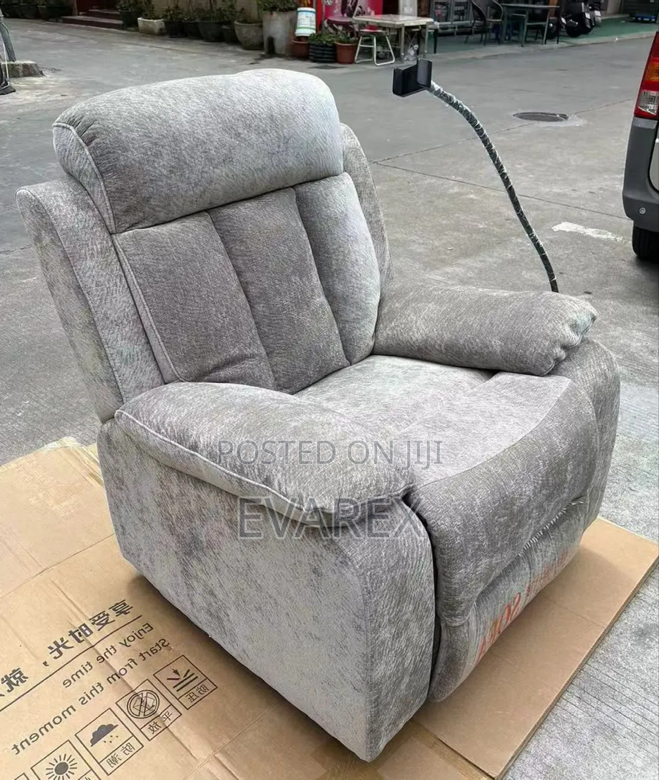 Electric Relaxing Chair. Single Luxury Sofa
