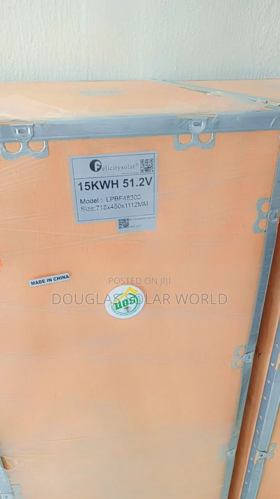 15kwh 51.2v Felicity Lithium Battery