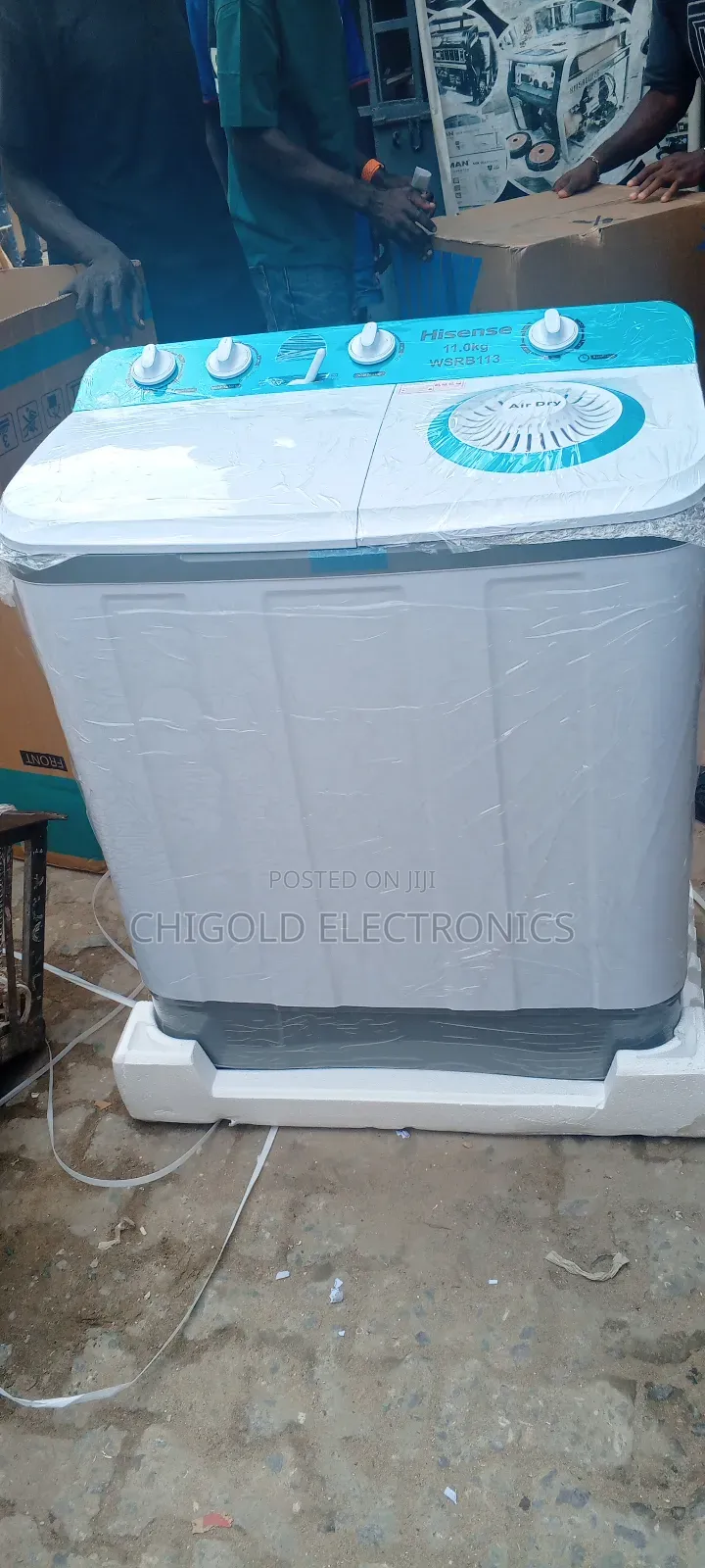 7.5kg Hisense Washing Machine and Spinning