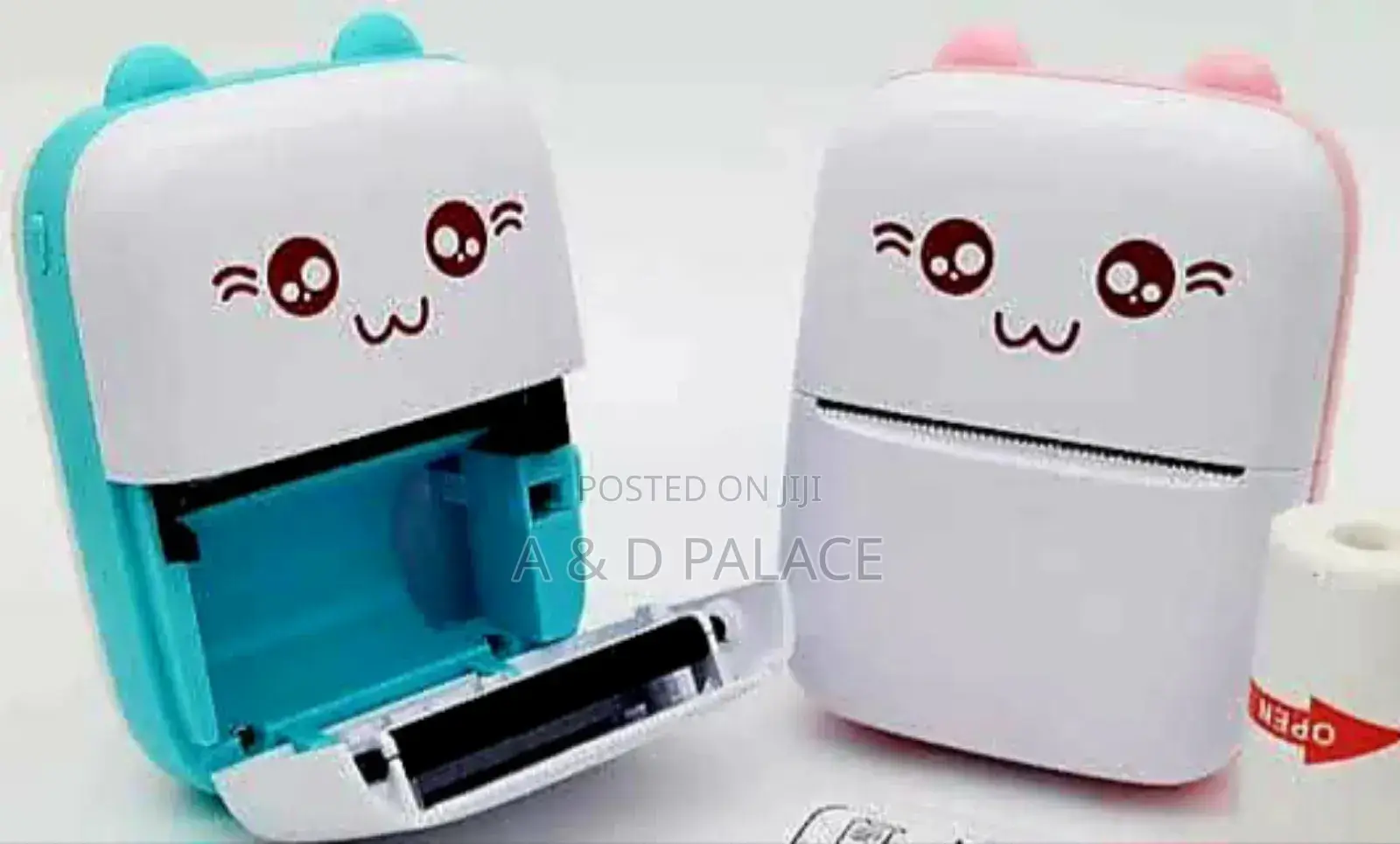 Rechargeable Mini Printer With Full Accessories