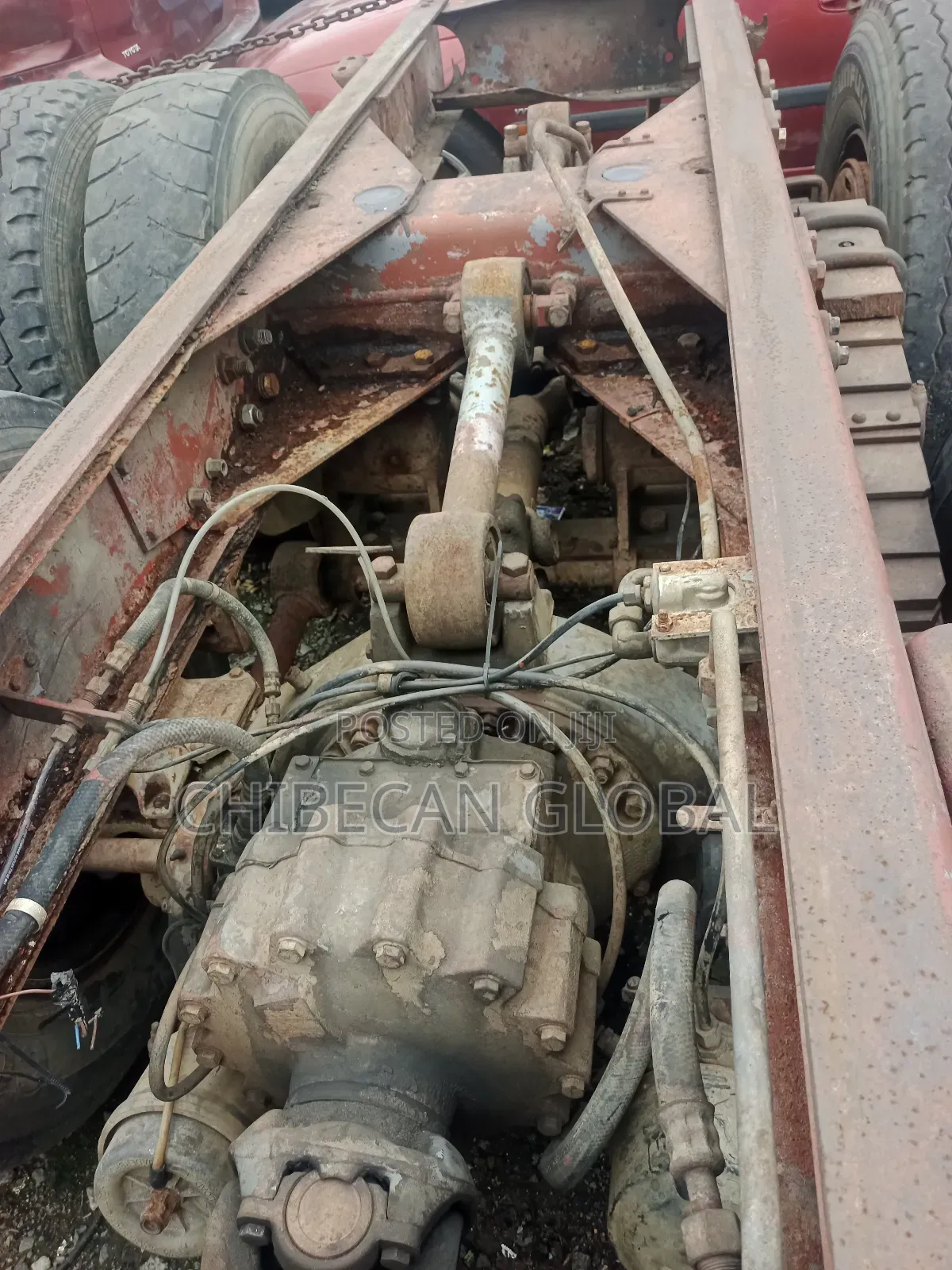 113 Scania Truck (Cab and Chassis) 10 Tyres (Foreign Used)