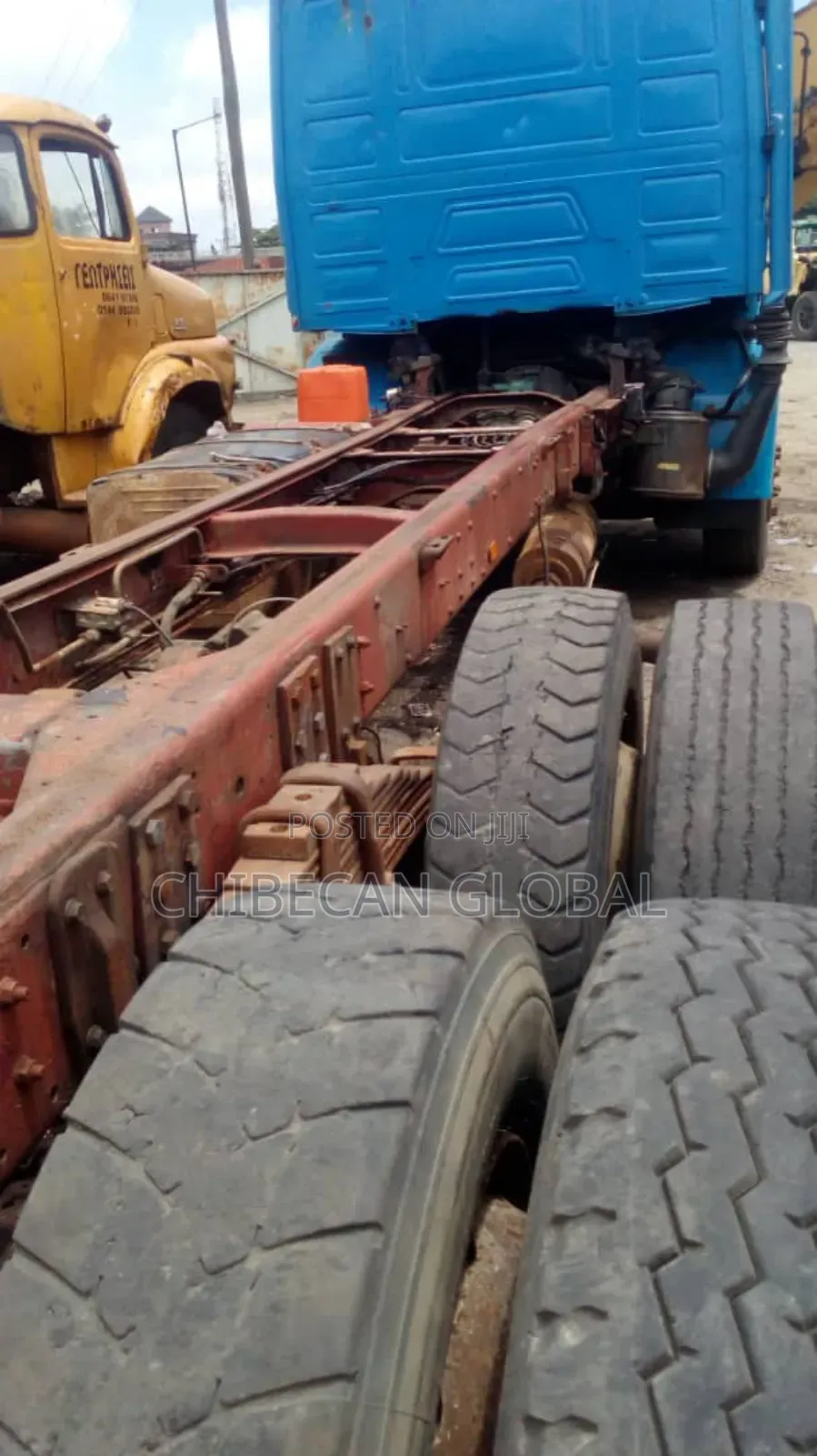 113 Scania Truck (Cab and Chassis) 10 Tyres (Foreign Used)