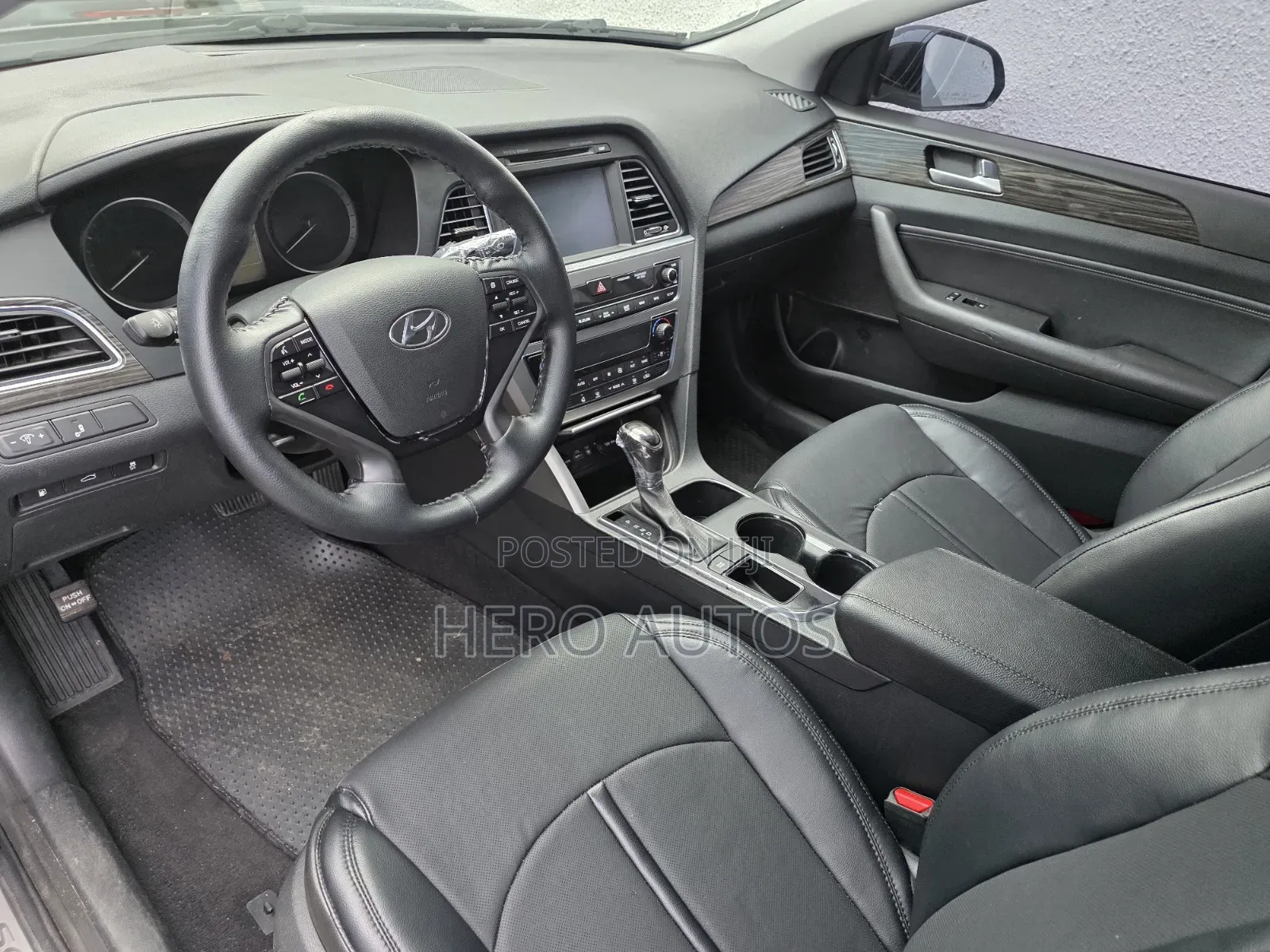 Hyundai Sonata Limited 4dr Sedan (2.4L 4cyl 6A) 2015 Black