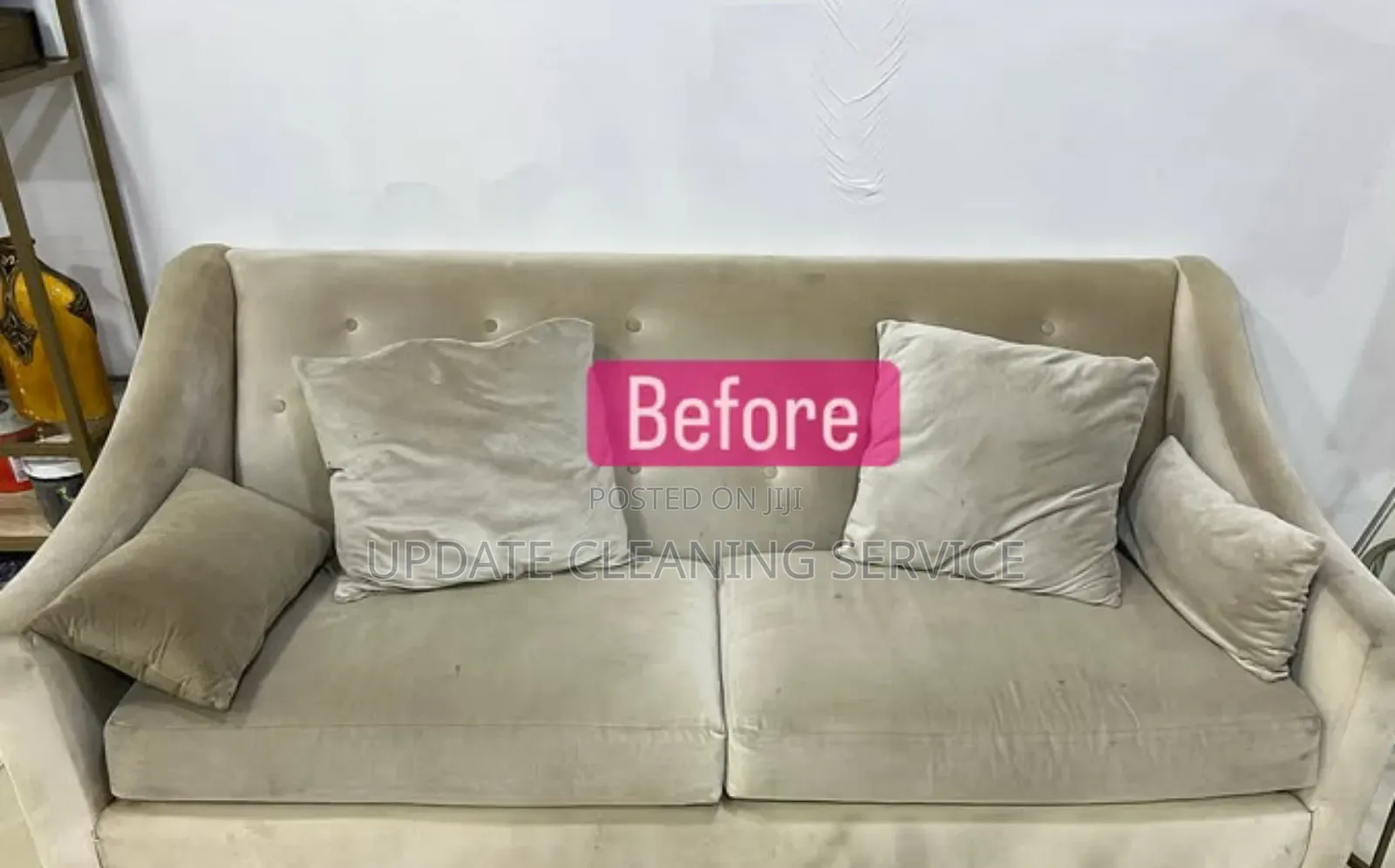Don’T Sit on Dirt– Sit in Comfort! Book Update Cleaning Service Today