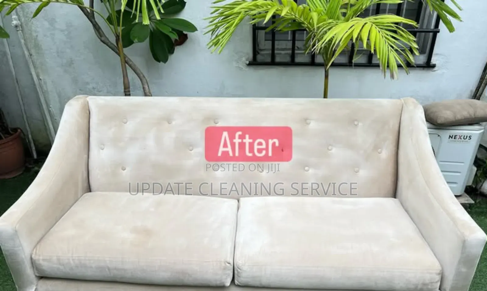 Don’T Sit on Dirt– Sit in Comfort! Book Update Cleaning Service Today