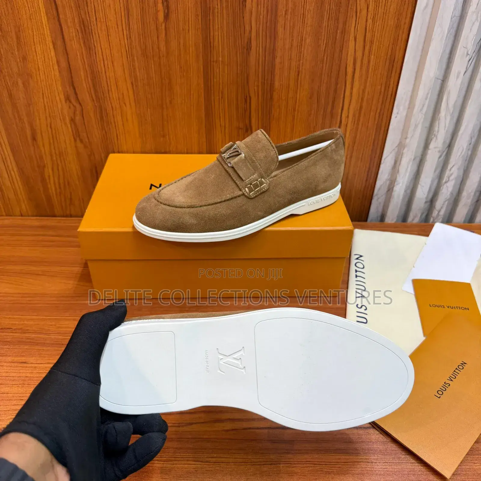 Luxury Update  
Original Louis Vuitton Estate Loafers. 
Colors