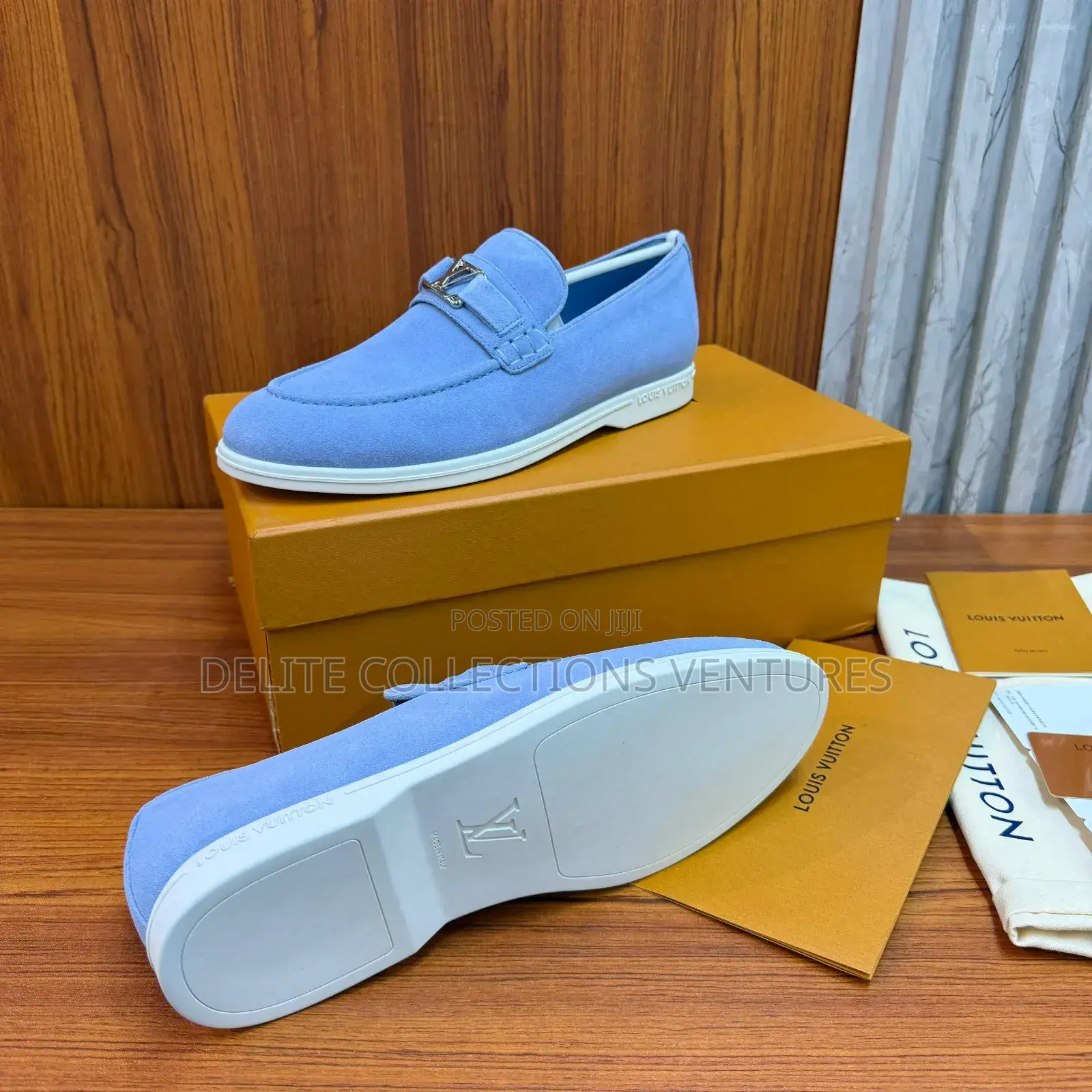Luxury Update  
Original Louis Vuitton Estate Loafers. 
Colors