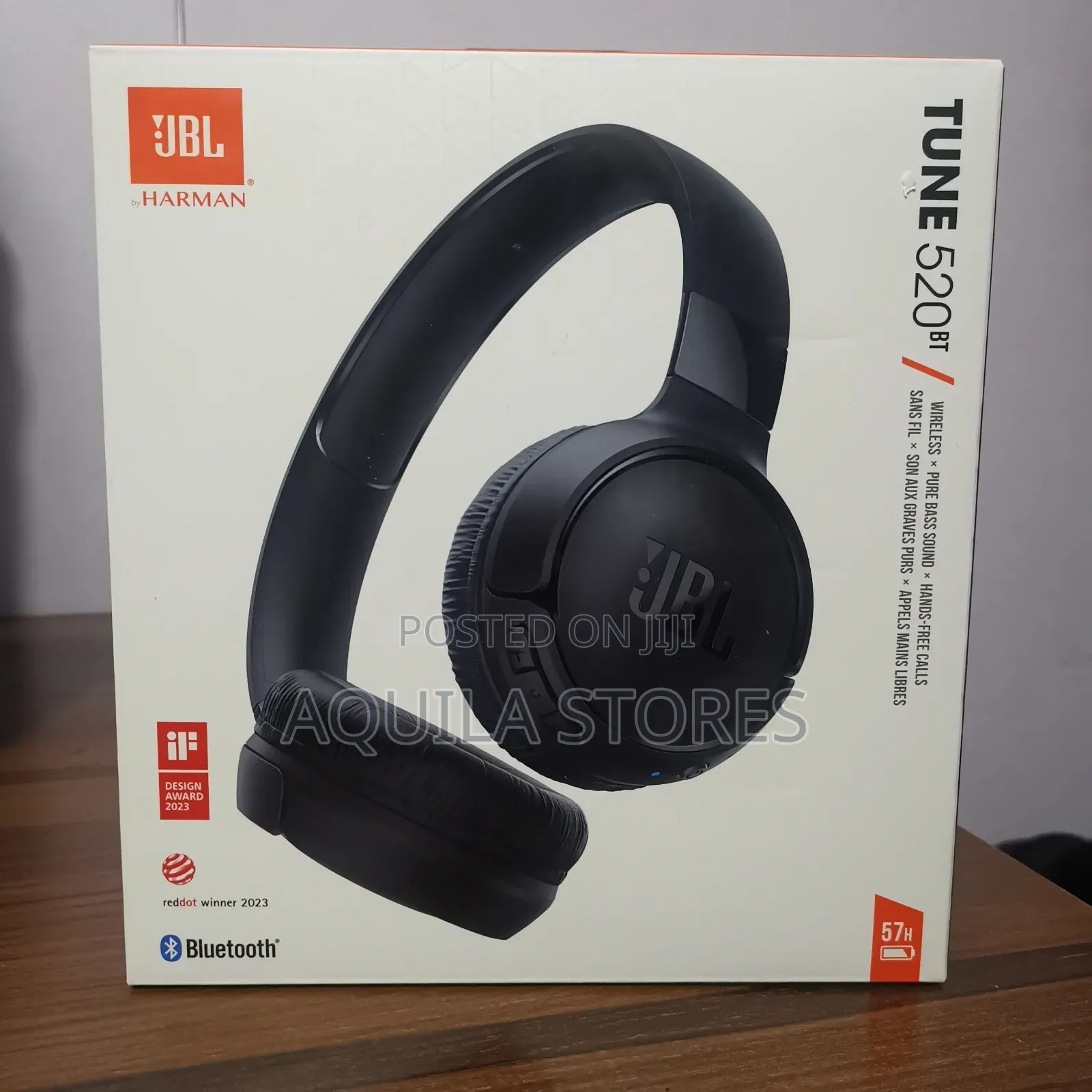 Jbl Tune 520bt Wireless On-ear Headphones